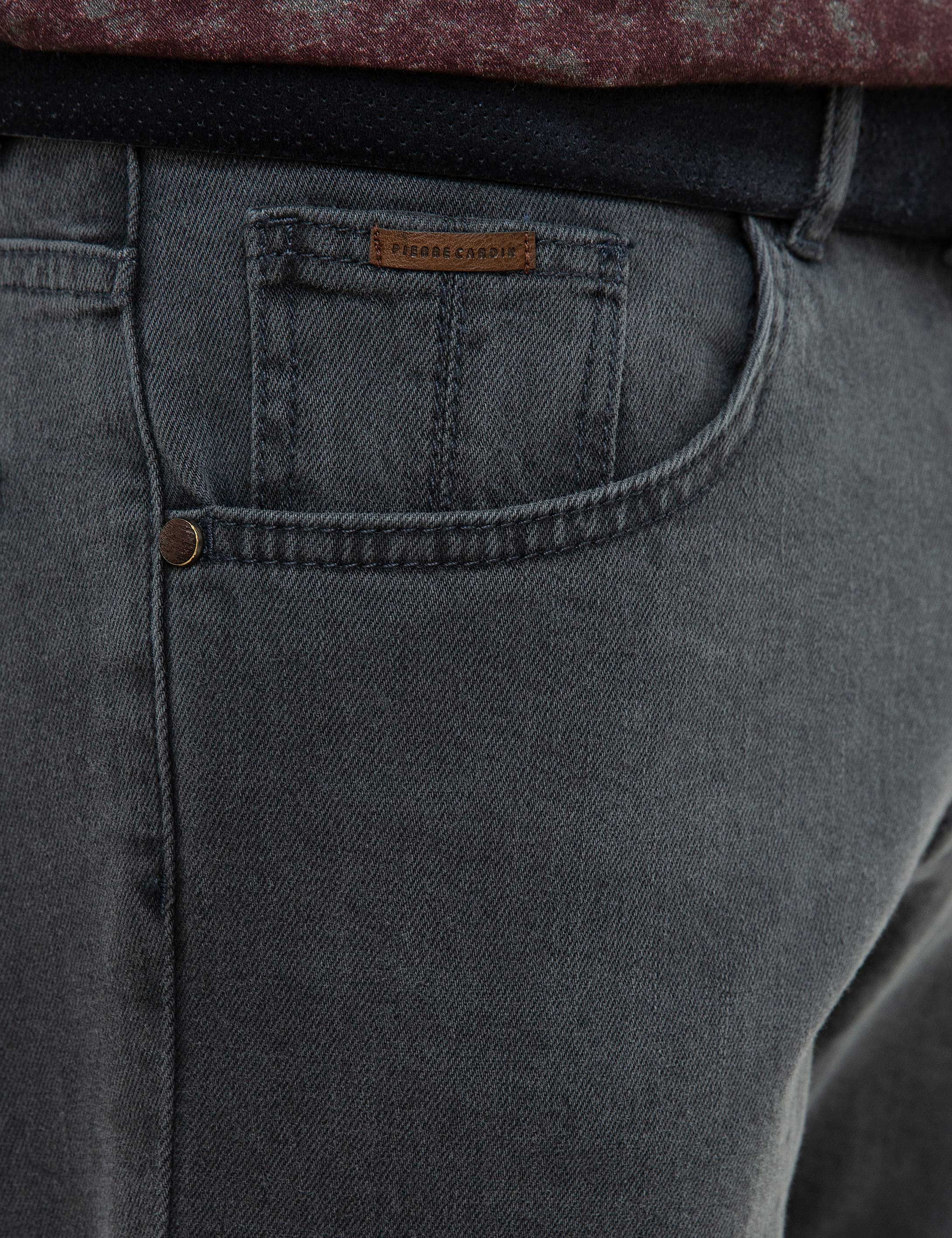 Petrol Slim Fit Denim Pantolon - Image 4