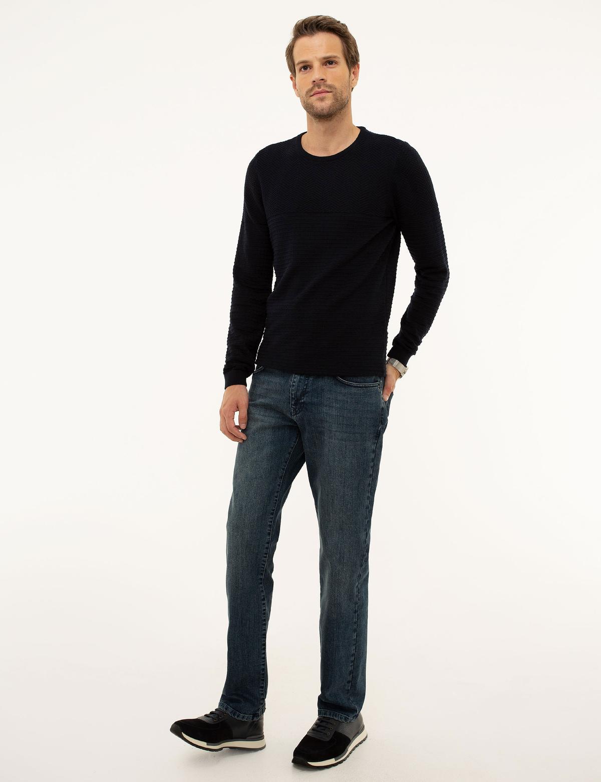 Koyu Mavi Regular Fit Jean Pantolon - 50210951003