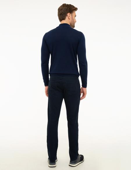 Lacivert Slim Fit Jean Pantolon - 50211304212