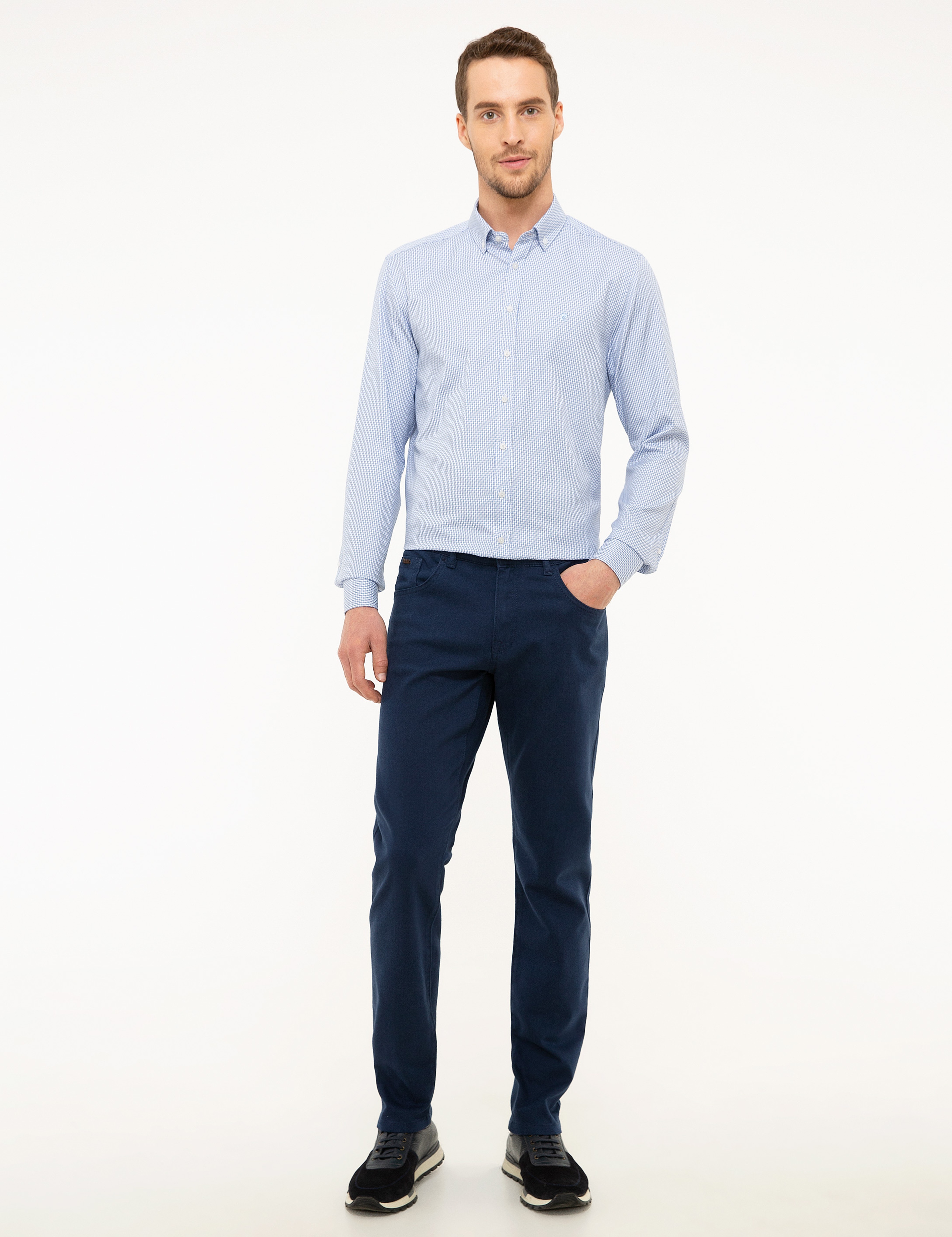 İndigo Slim Fit Jean Pantolon - Image 1