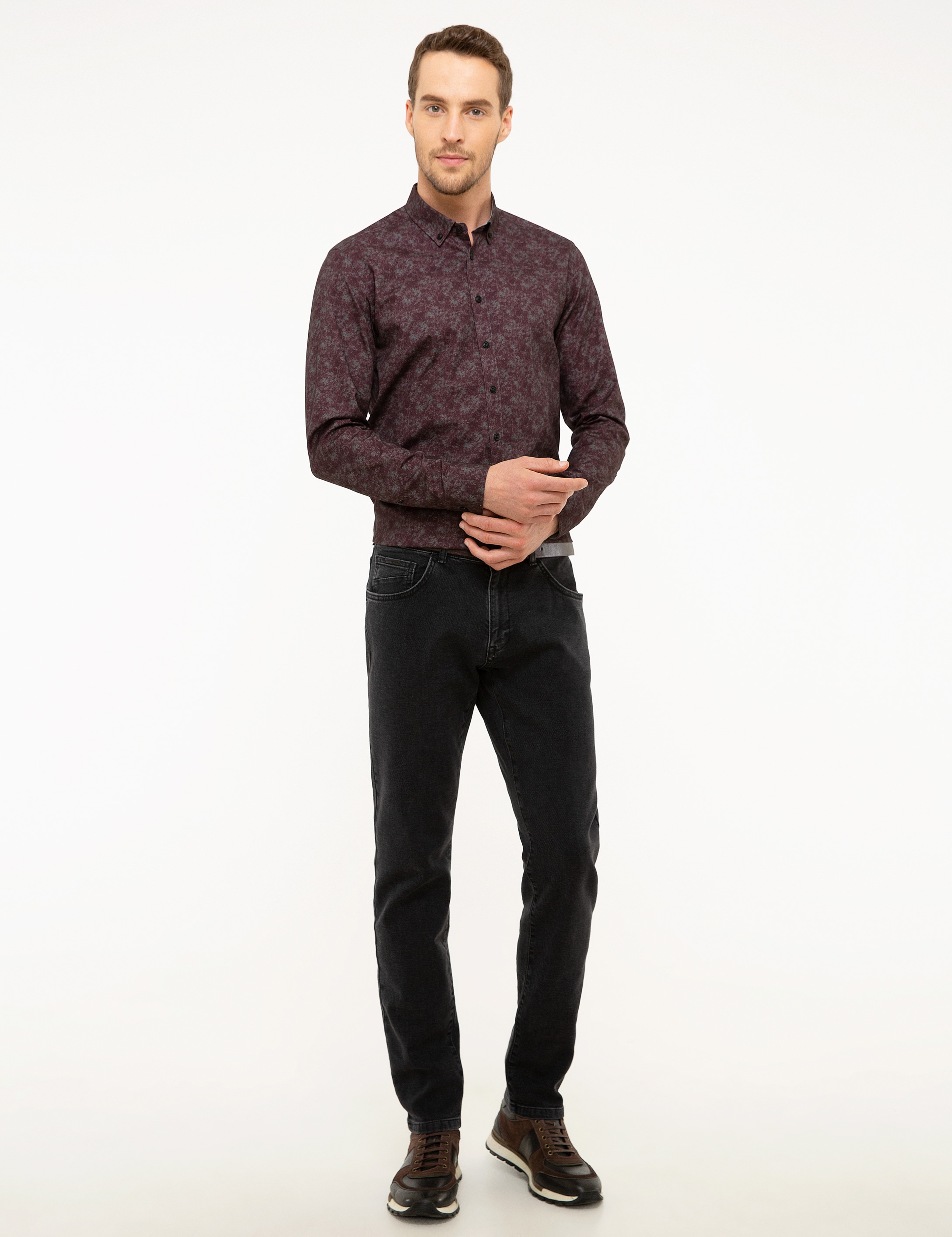 Füme Slim Fit Jean Pantolon - Image 1