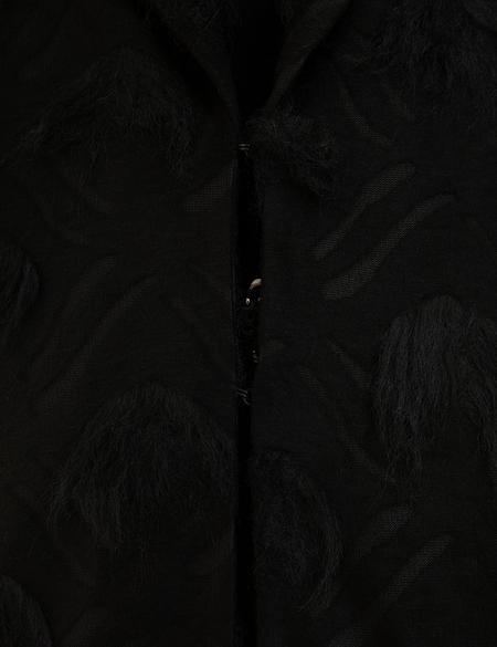 Siyah Standart Fit Kaban - 50209751032