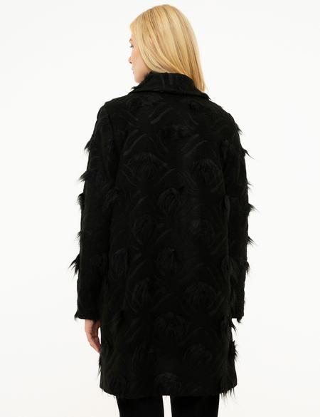 Siyah Standart Fit Kaban - 50209751032