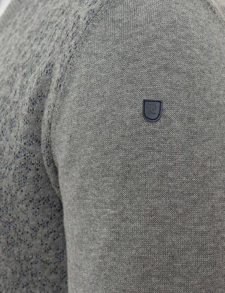 Gri Melanj Slim Fit Kazak - 50209914051