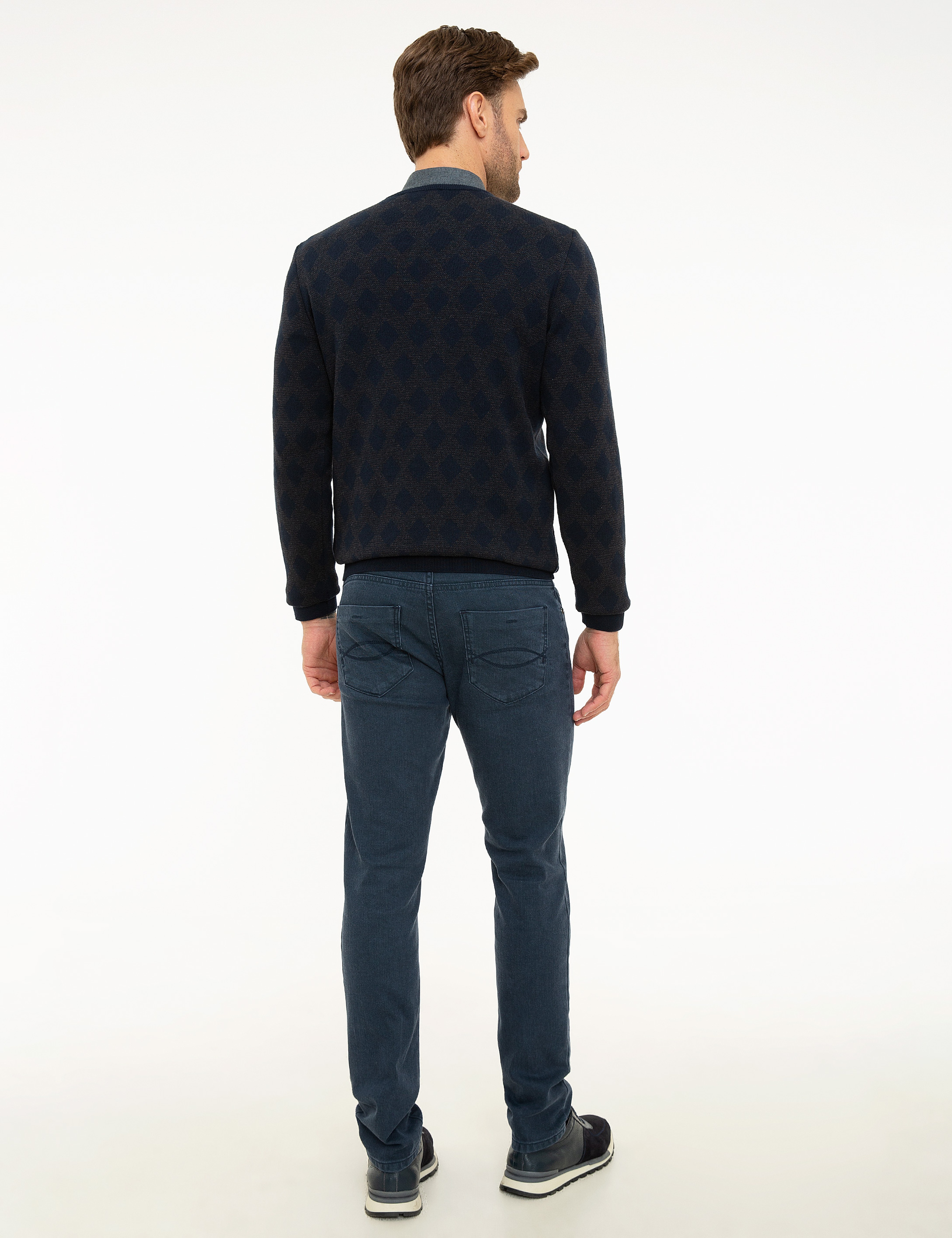 İndigo Slim Fit Denim Pantolon - Image 3