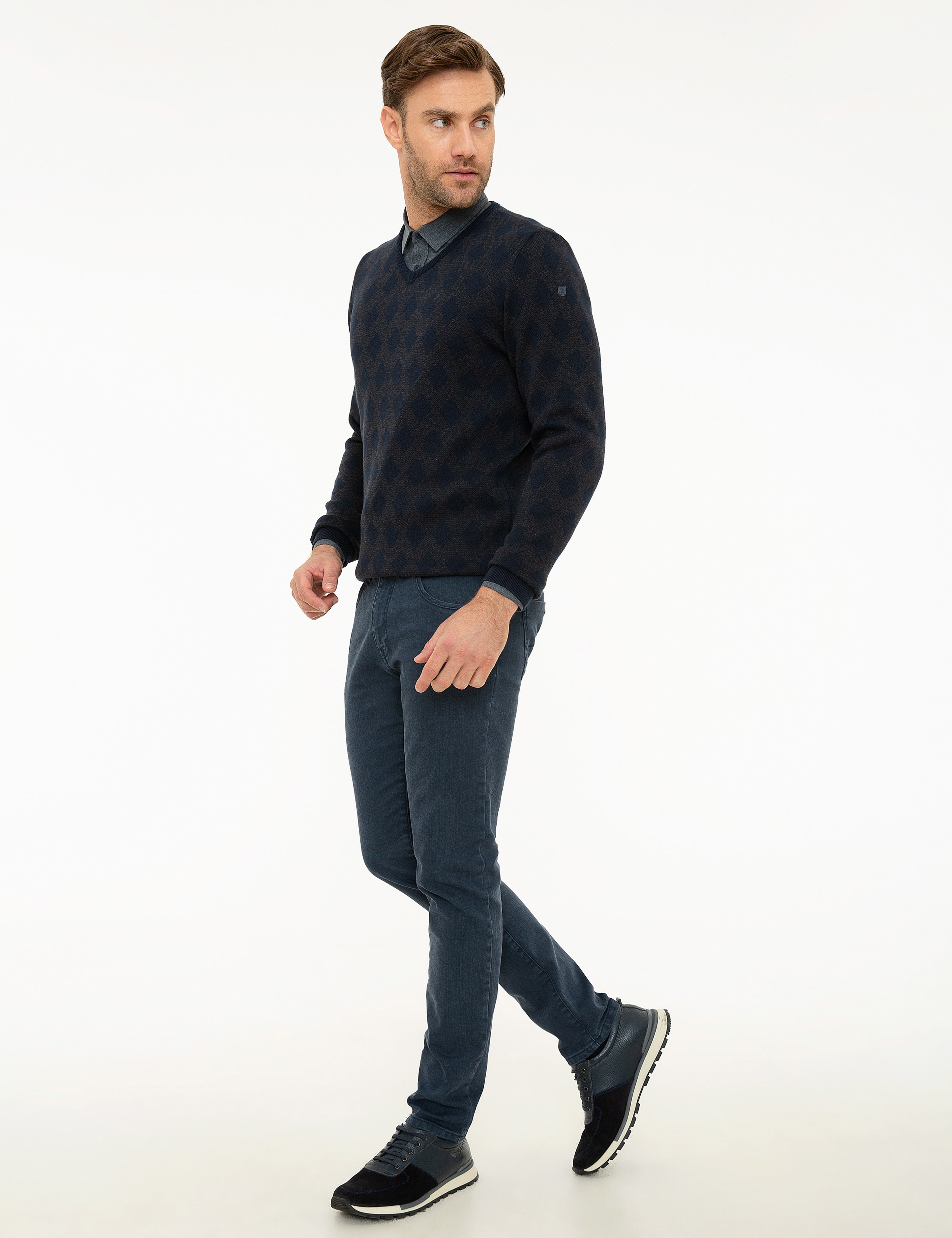 İndigo Slim Fit Denim Pantolon - Image 2