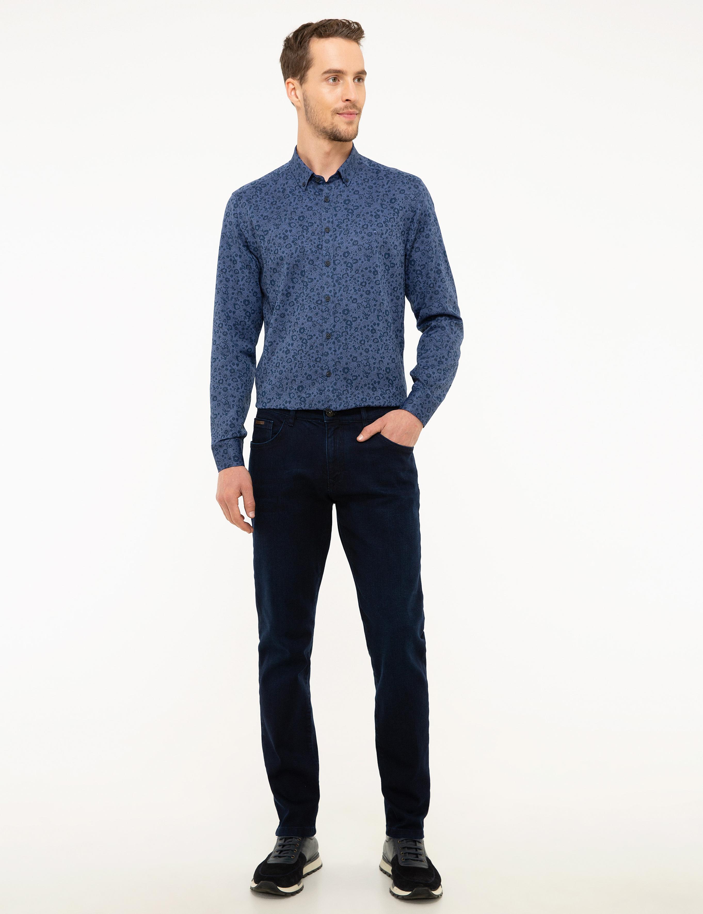 Lacivert Denim Pantolon