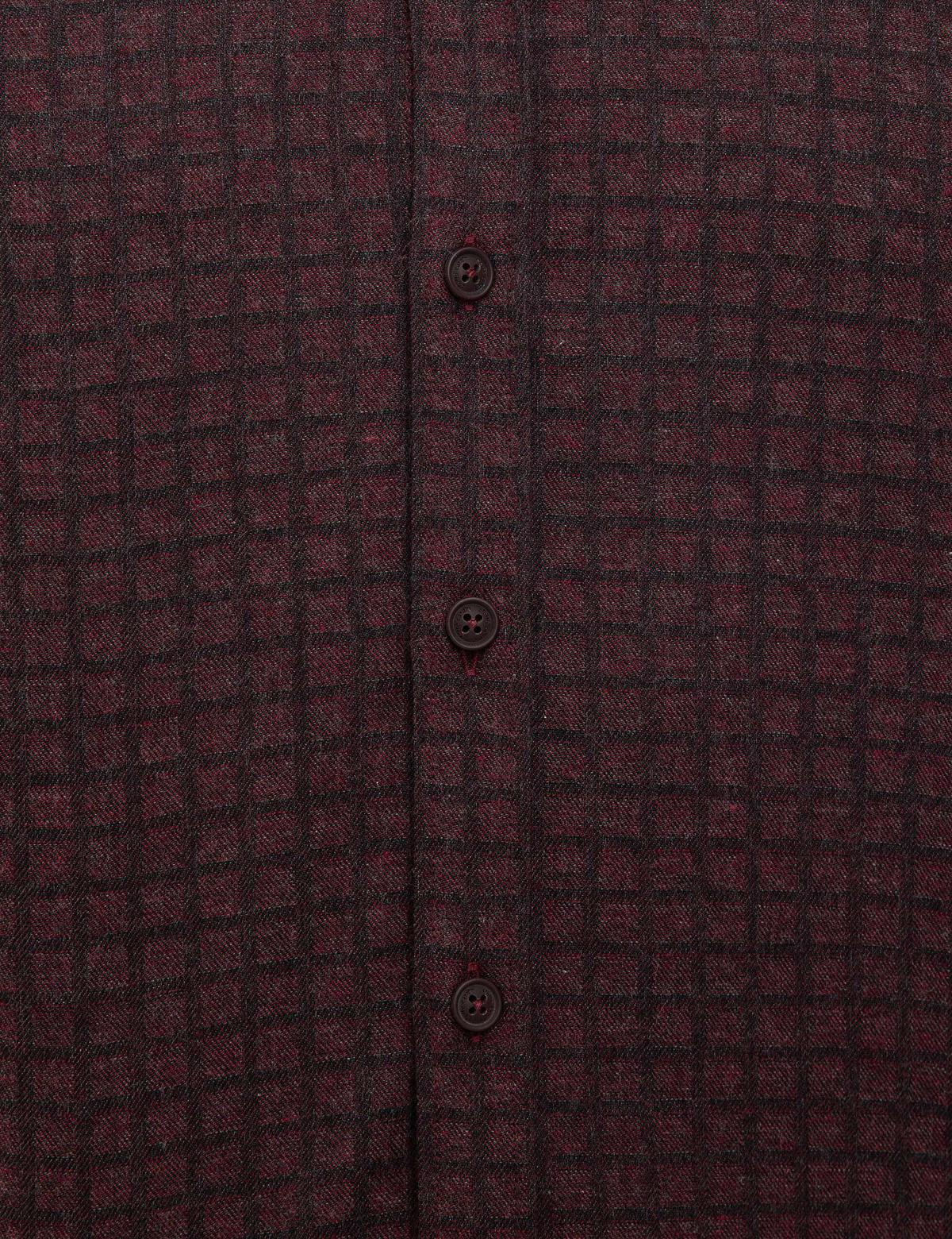 Bordo Slim Fit Gömlek - 50209599004