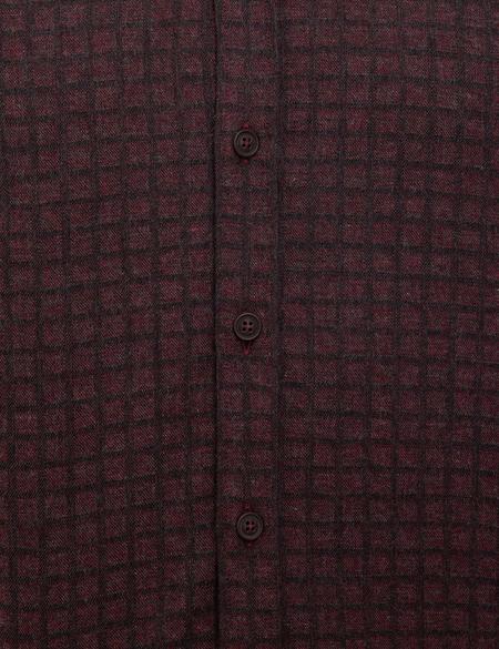 Bordo Slim Fit Gömlek - 50209599004
