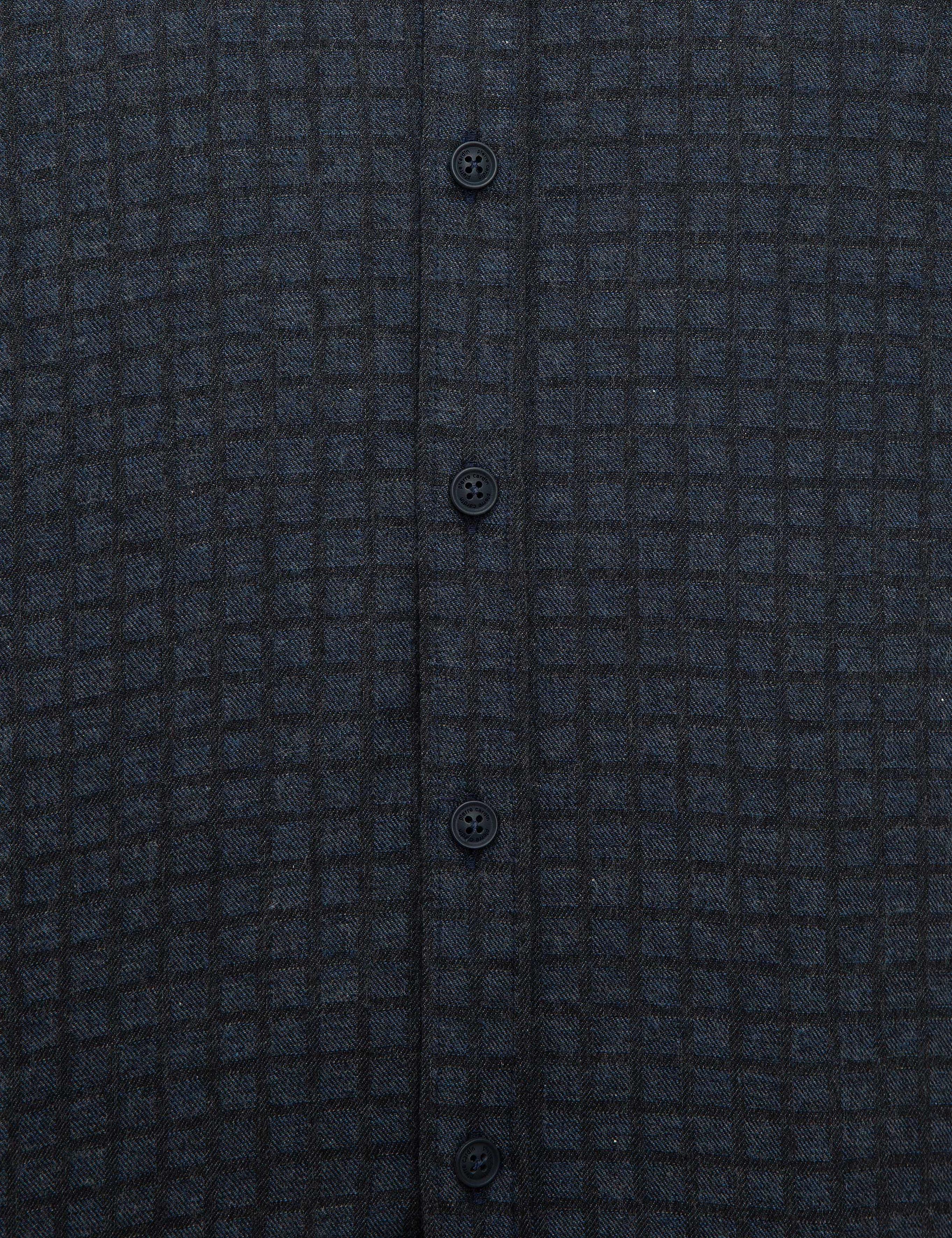 Lacivert Slim Fit Gömlek