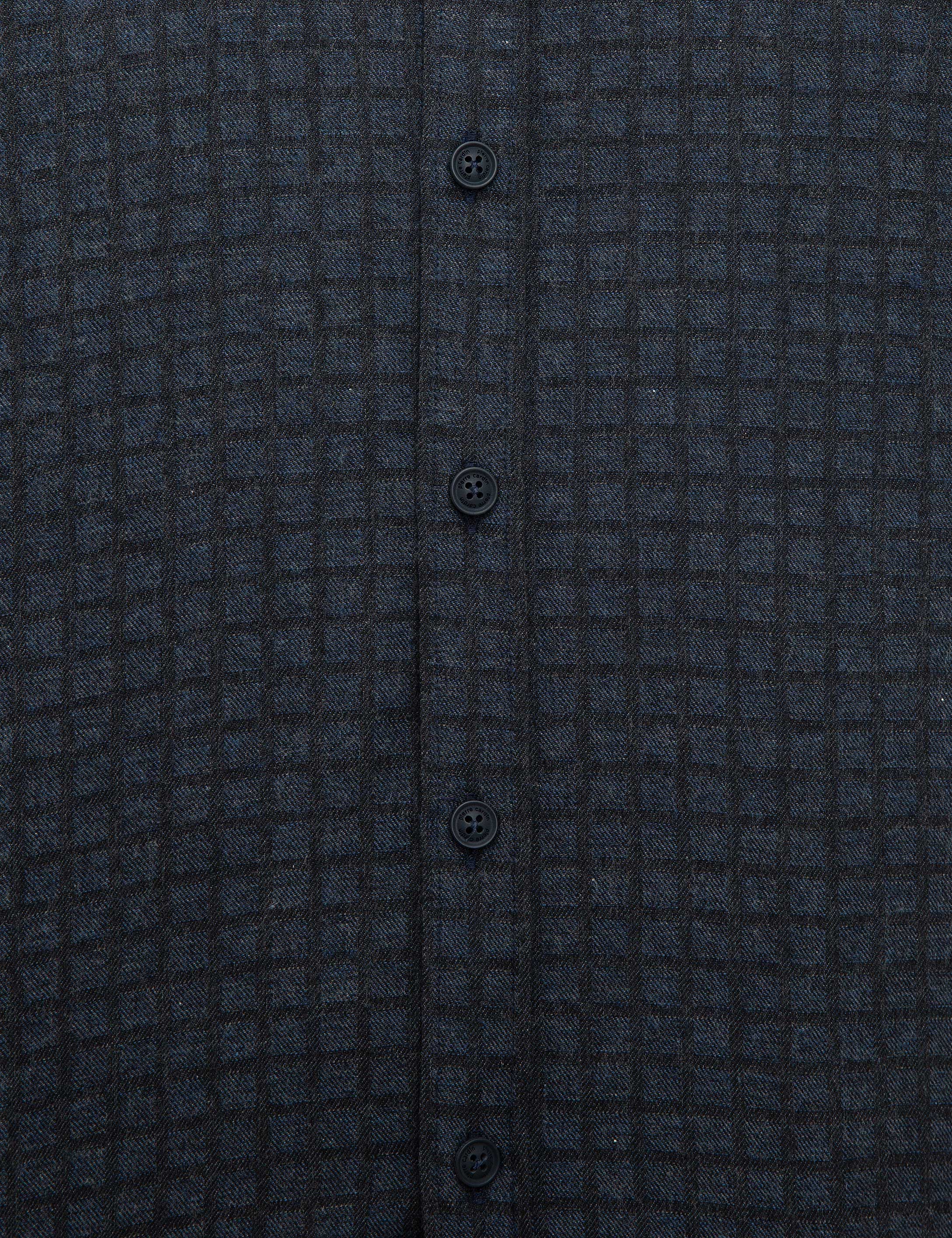 Lacivert Slim Fit Gömlek