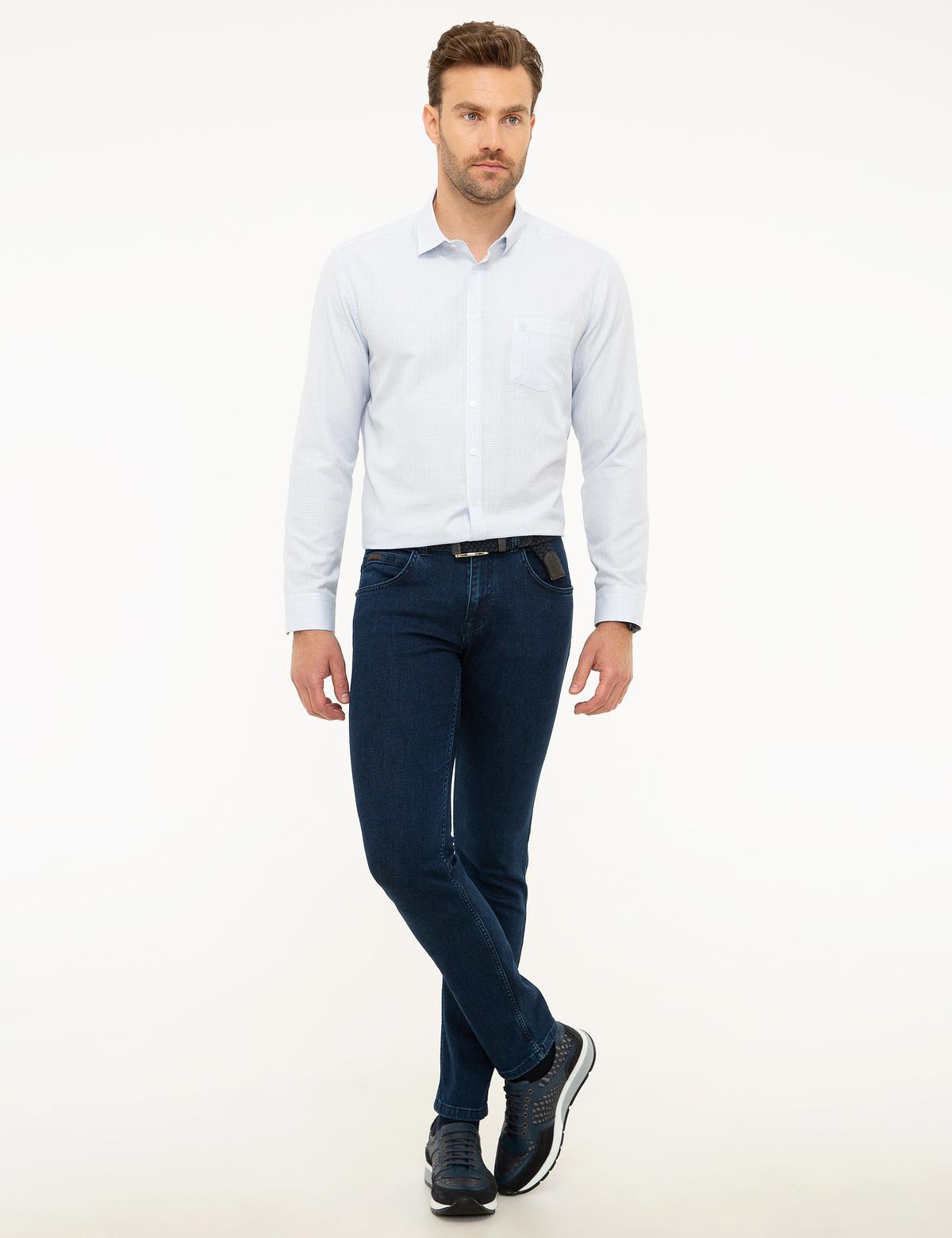 Açık Mavi Regular Fit Gömlek - 50209611001