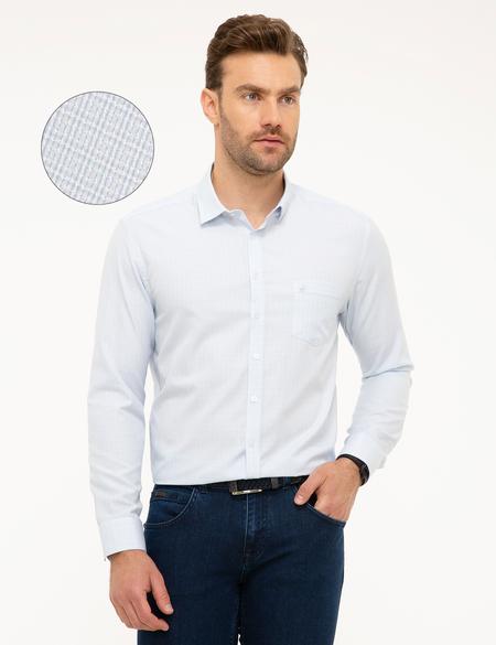 Açık Mavi Regular Fit Gömlek - 50209611001