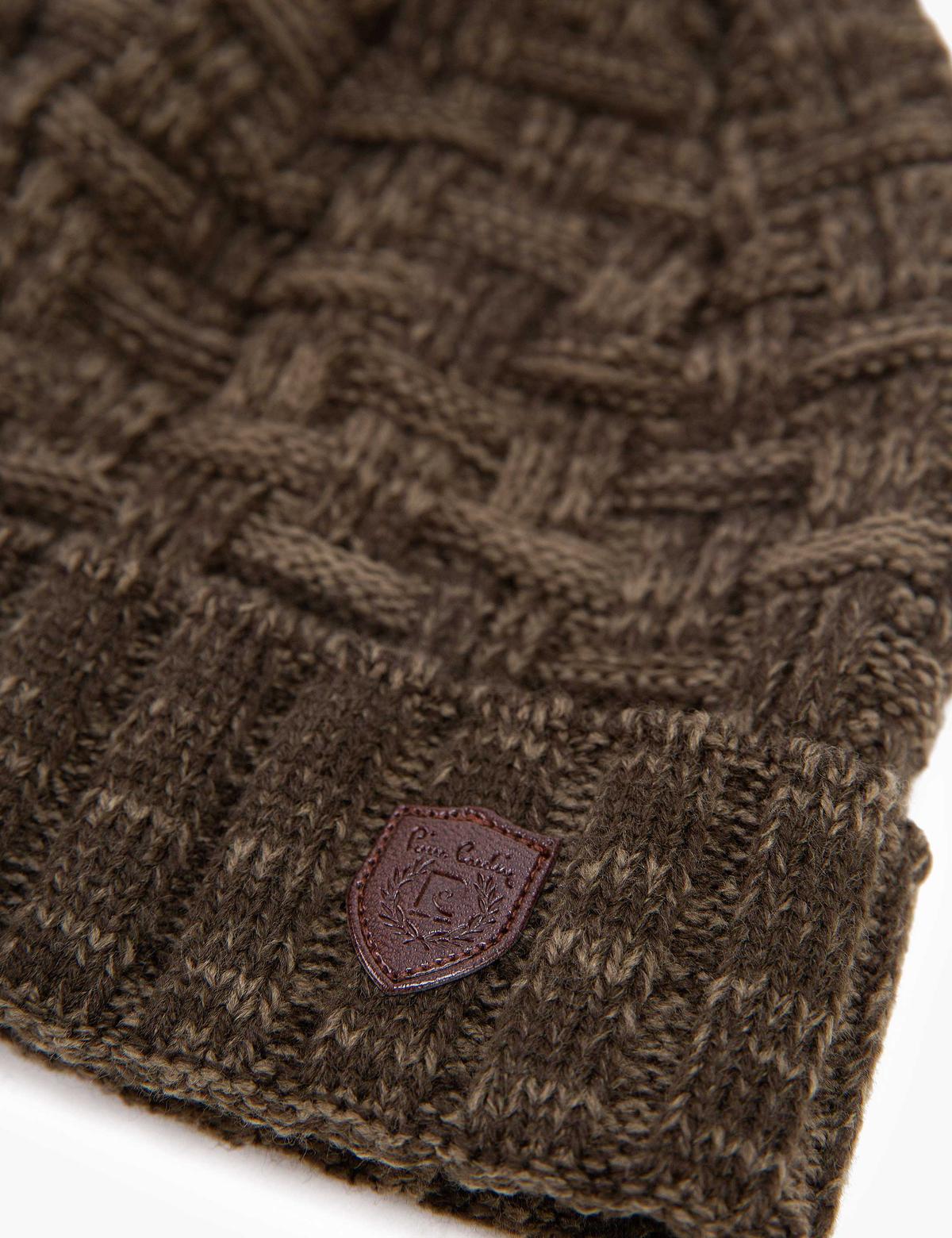 Yeşil Kaşkol Bere Eldiven Takım - 50209830001