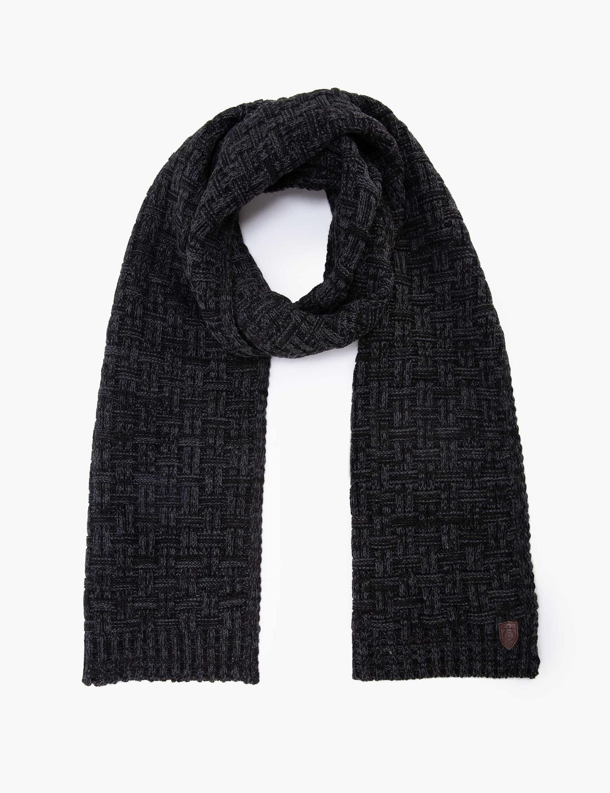 Siyah Kaşkol Bere Eldiven Takım