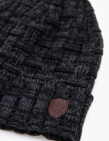 Siyah Kaşkol Bere Eldiven Takım - 50209830002