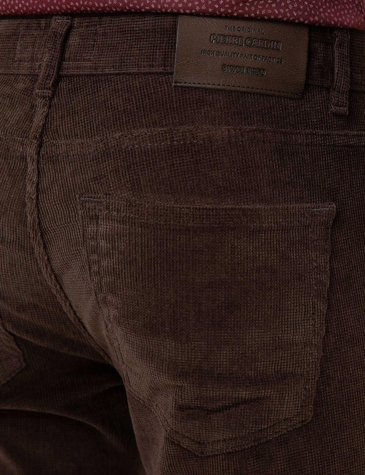 Kahverengi Slim Fit Kanvas Pantolon - 50210034097