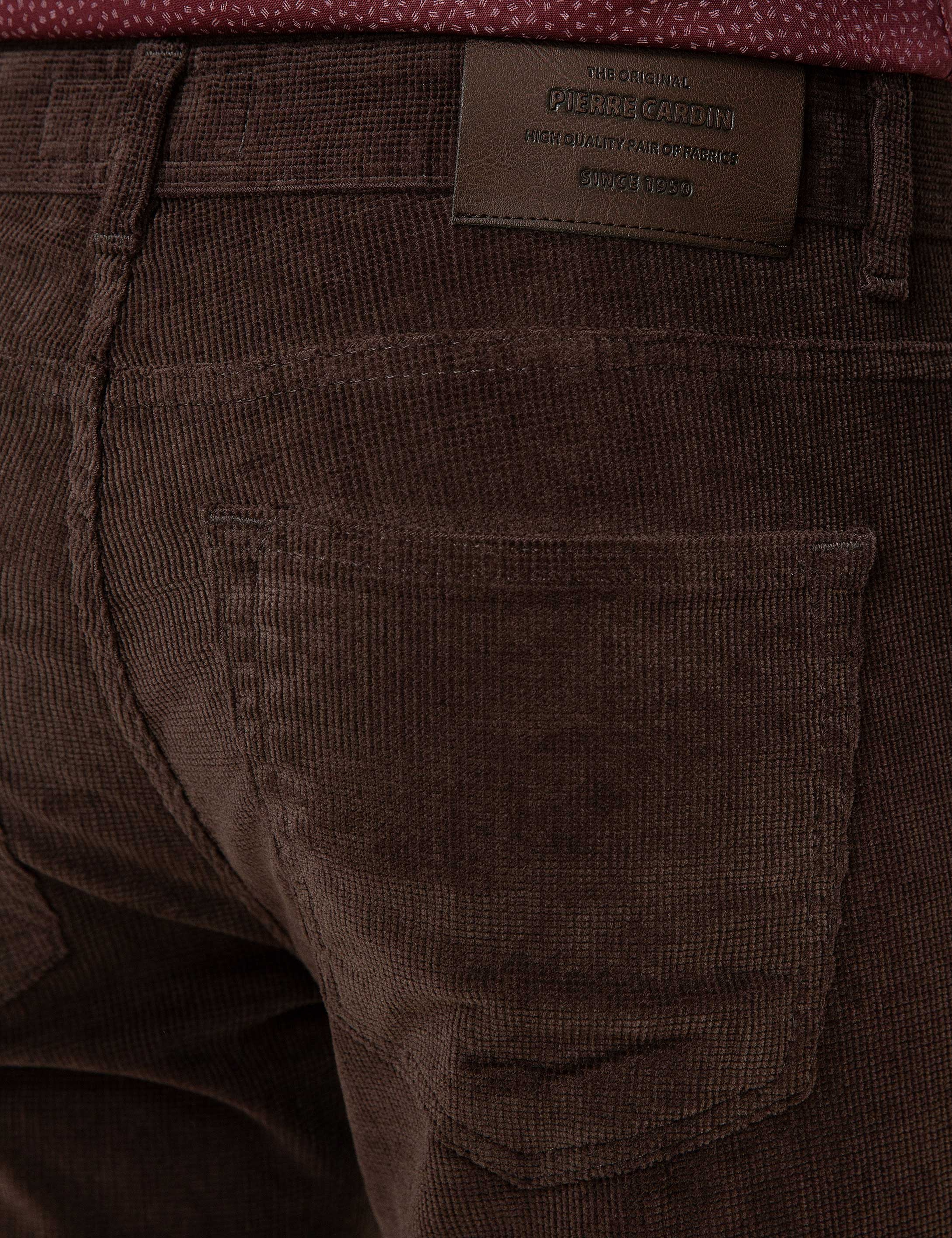 Kahverengi Slim Fit Chino Pantolon