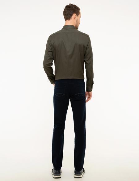 Lacivert Slim Fit Chino Pantolon - 50213635034
