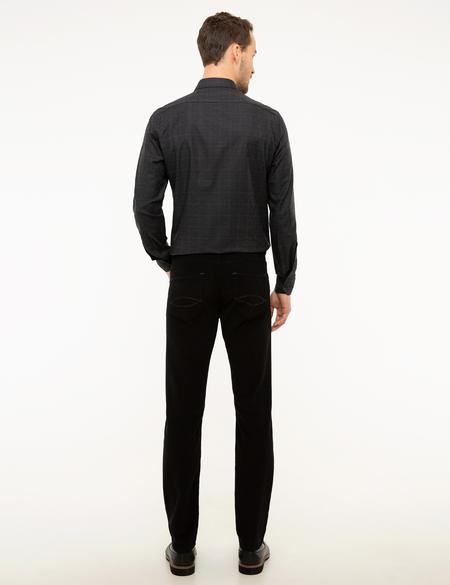 Siyah Slim Fit Chino Pantolon - 50213635044