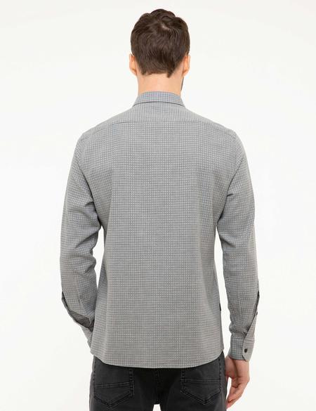 Gri Slim Fit Gömlek - 50209270001