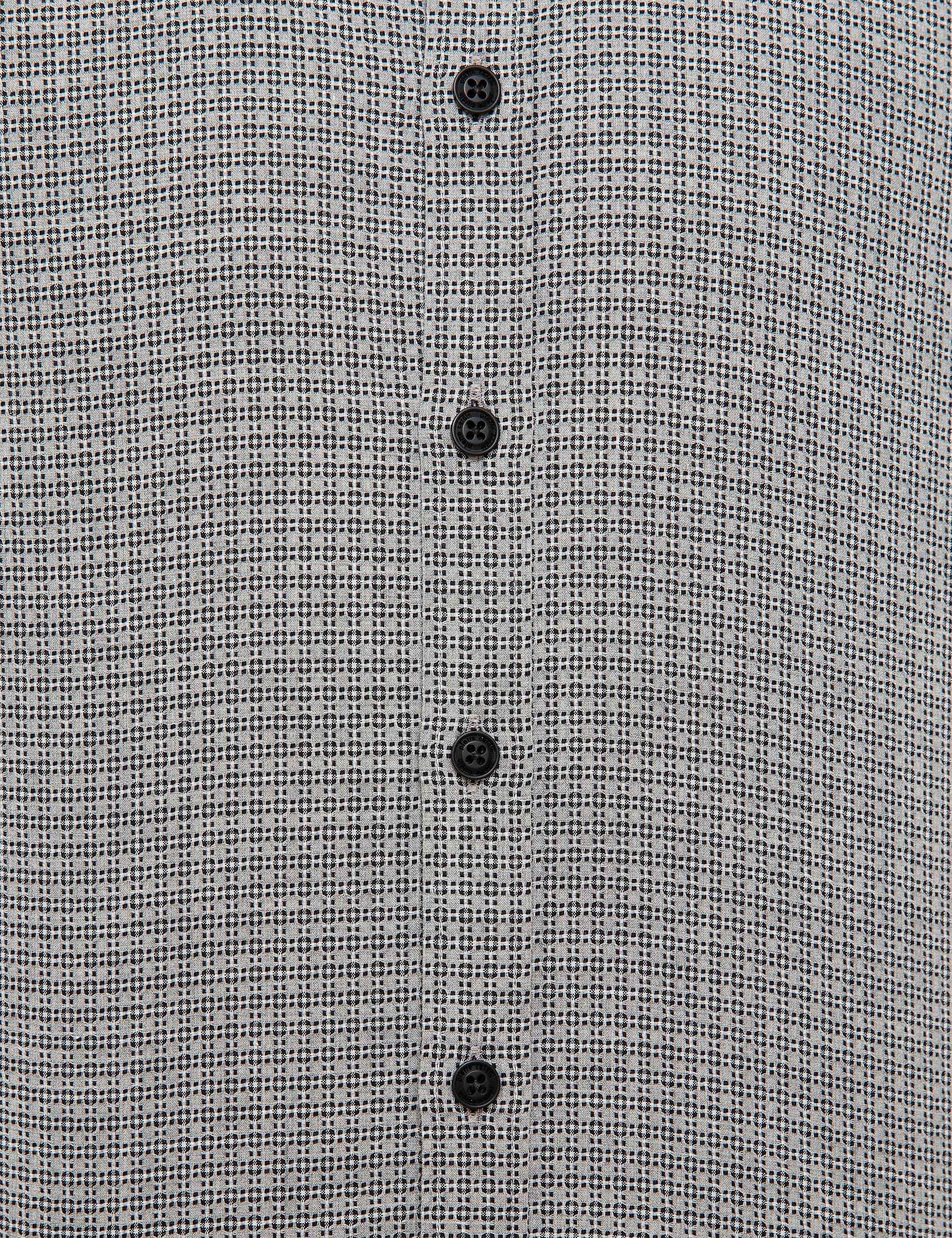 Gri Slim Fit Gömlek