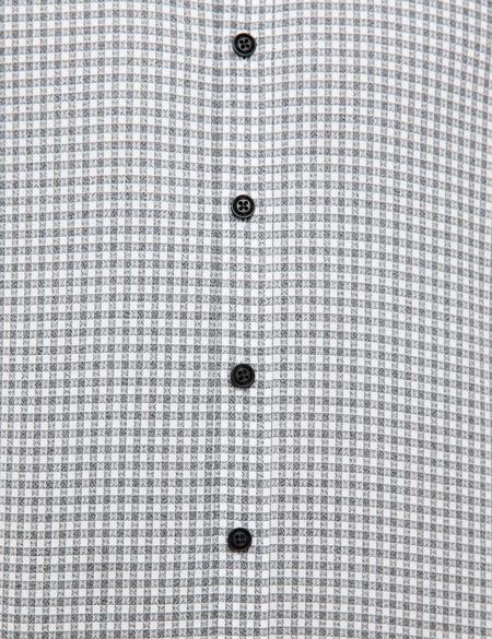 Gri Slim Fit Gömlek - 50209271010