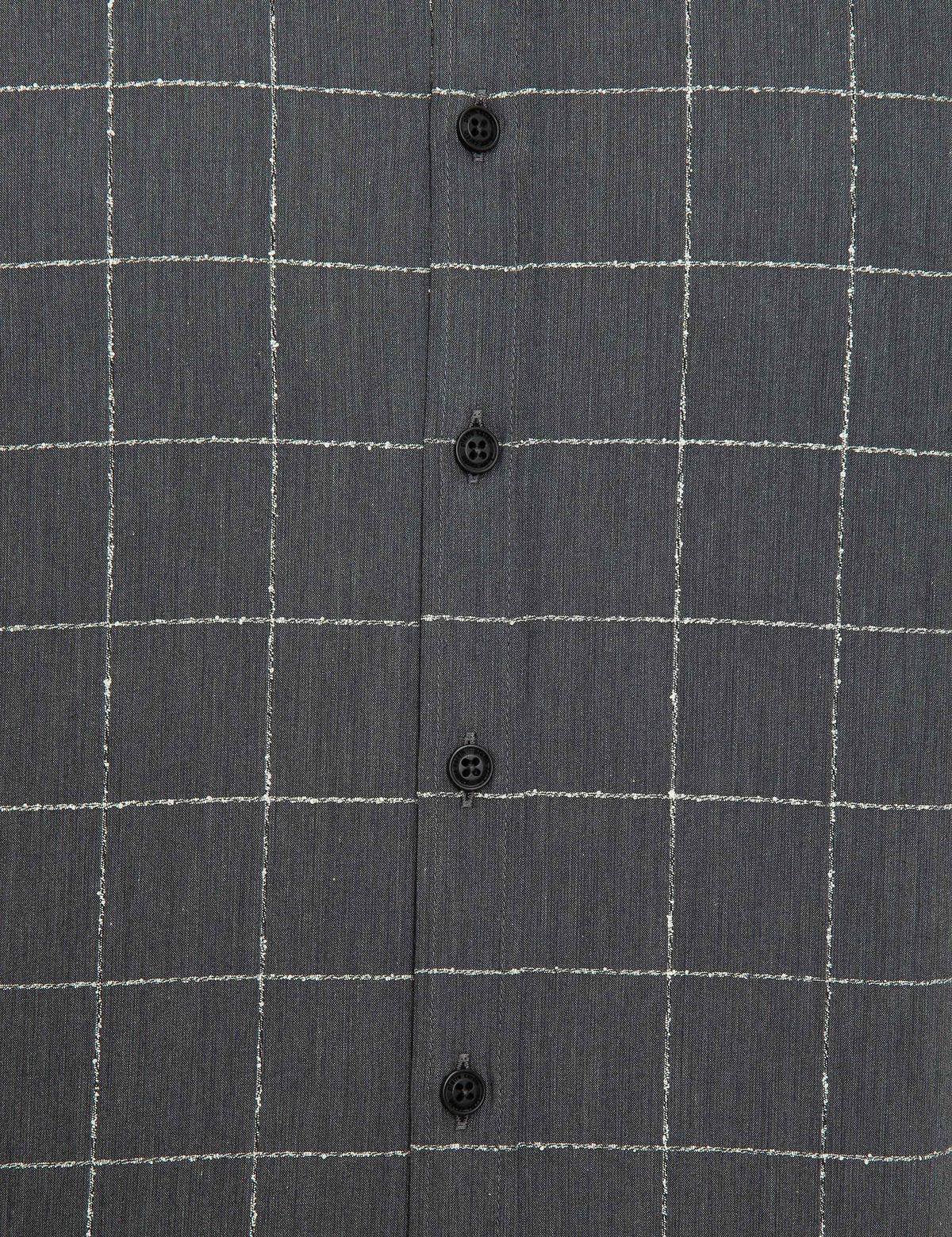 Antrasit Slim Fit Uzun Kollu Gömlek - 50209285001