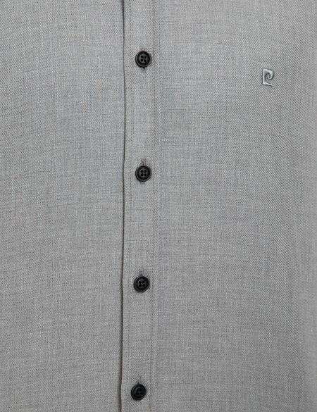 Gri Regular Fit Uzun Kollu Gömlek - 50209328010