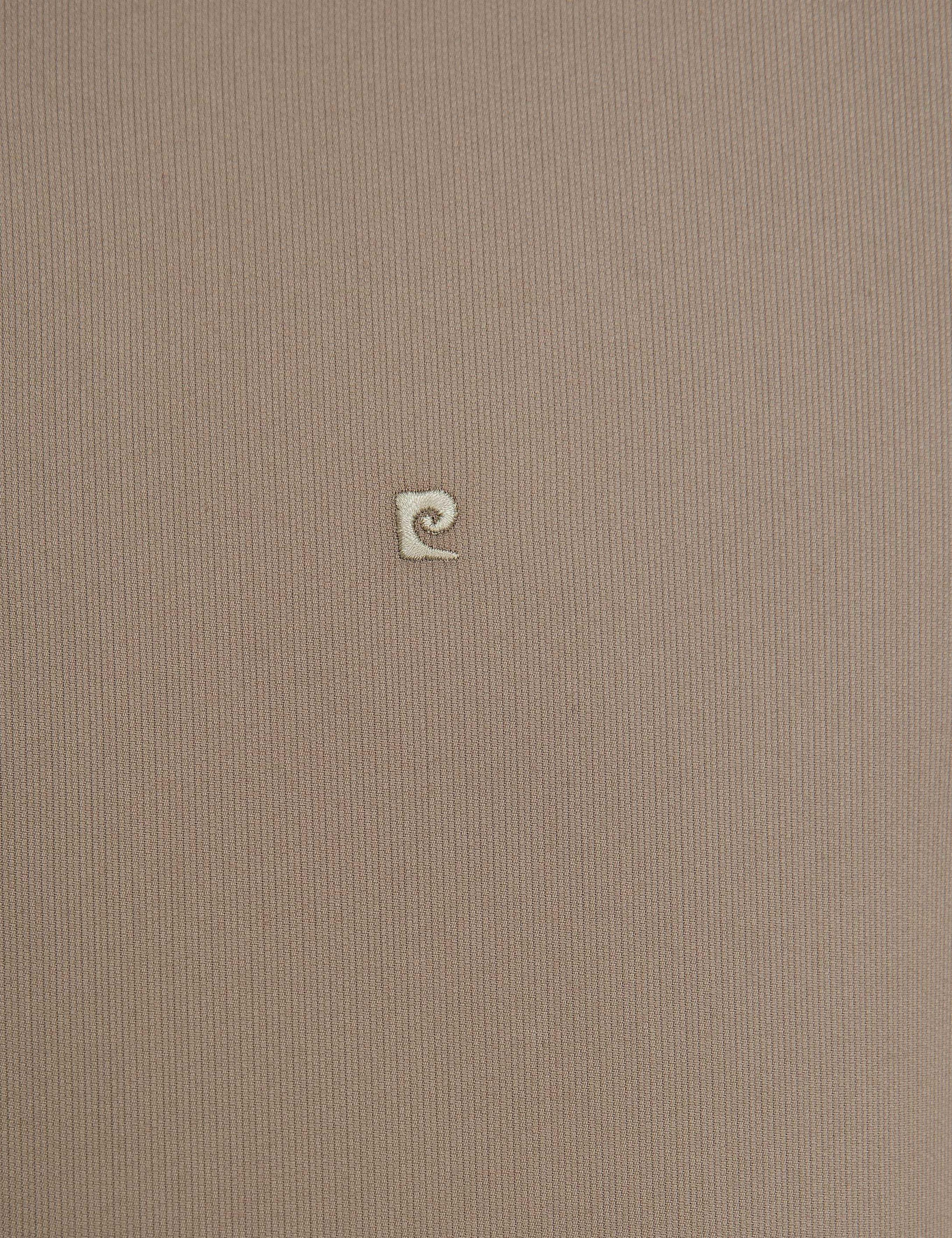 Bej Slim Fit Gömlek