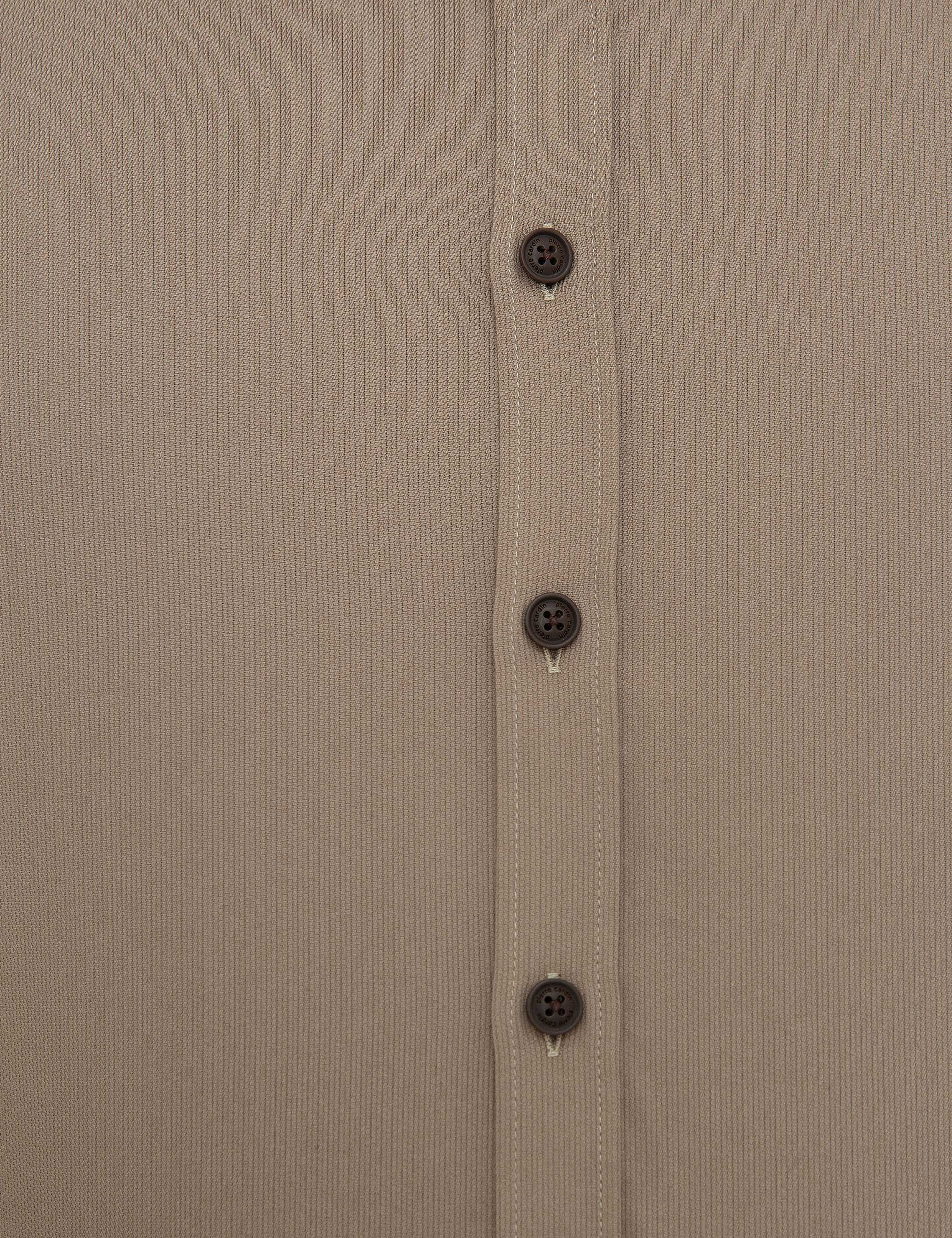 Bej Slim Fit Gömlek - Image 6