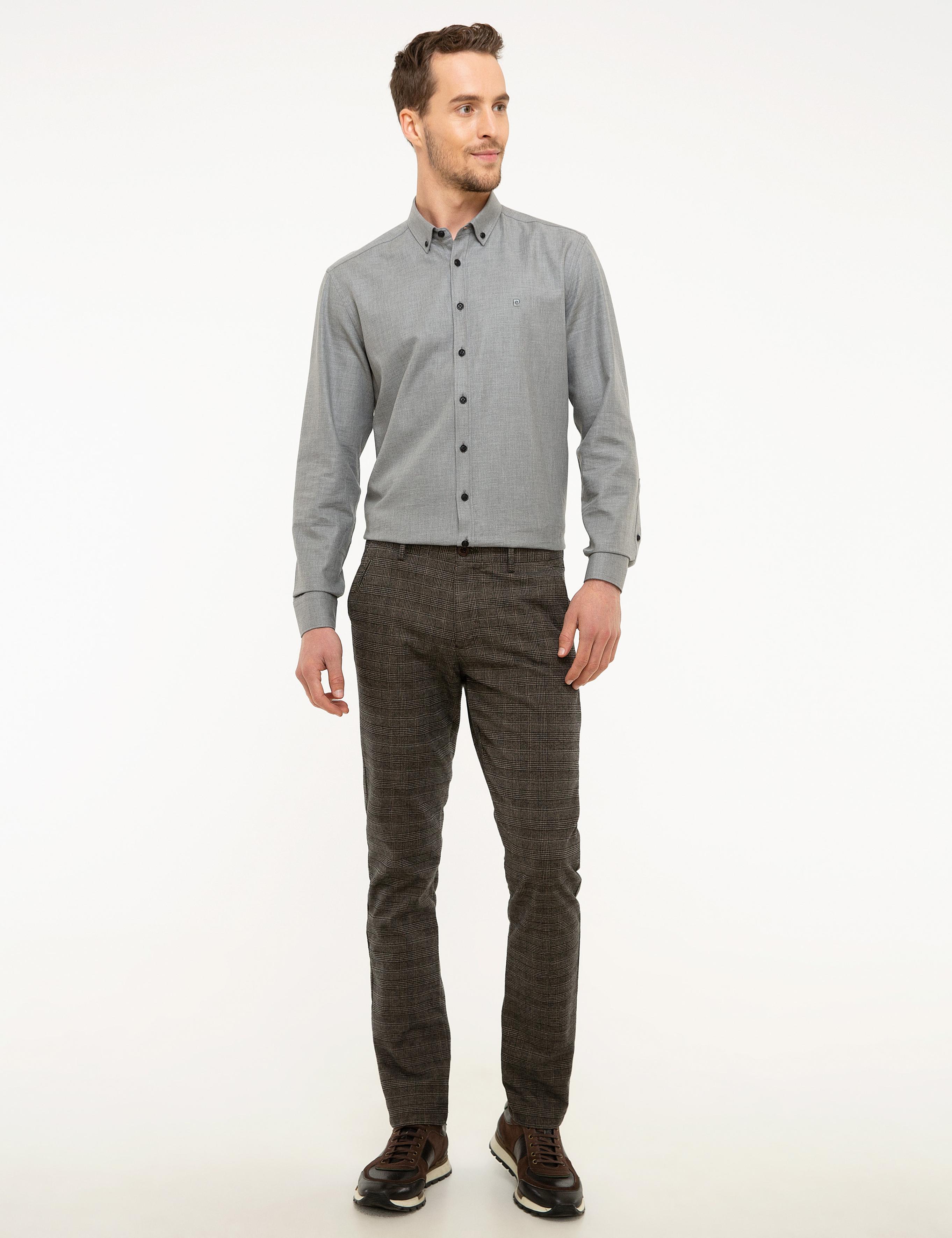 Kahverengi Slim Fit Chino Pantolon