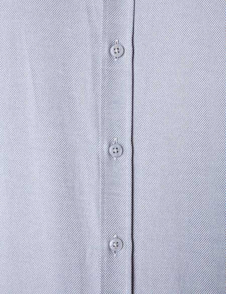 Gri Slim Fit Gömlek - 50210019020