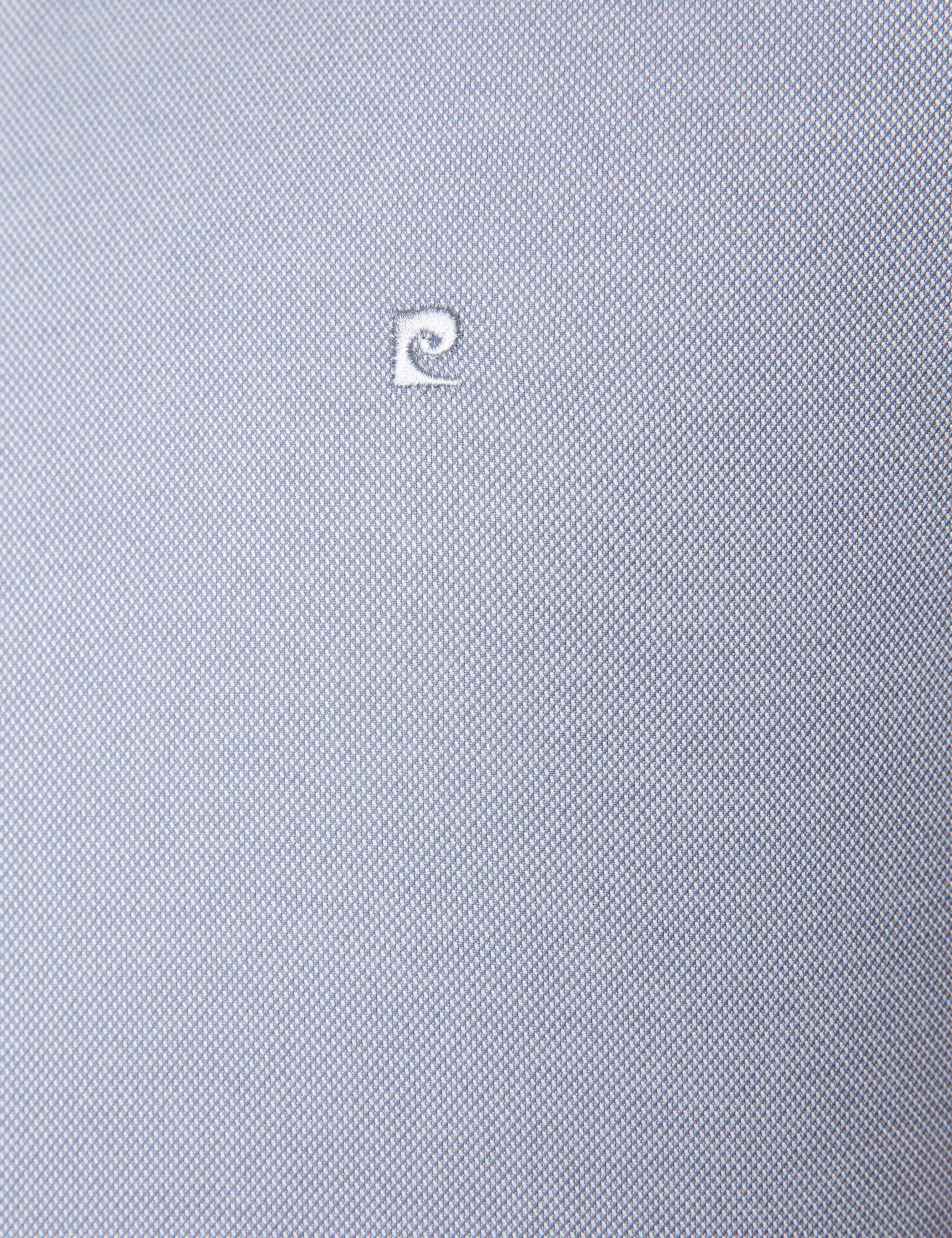 Gri Slim Fit Gömlek - Image 5