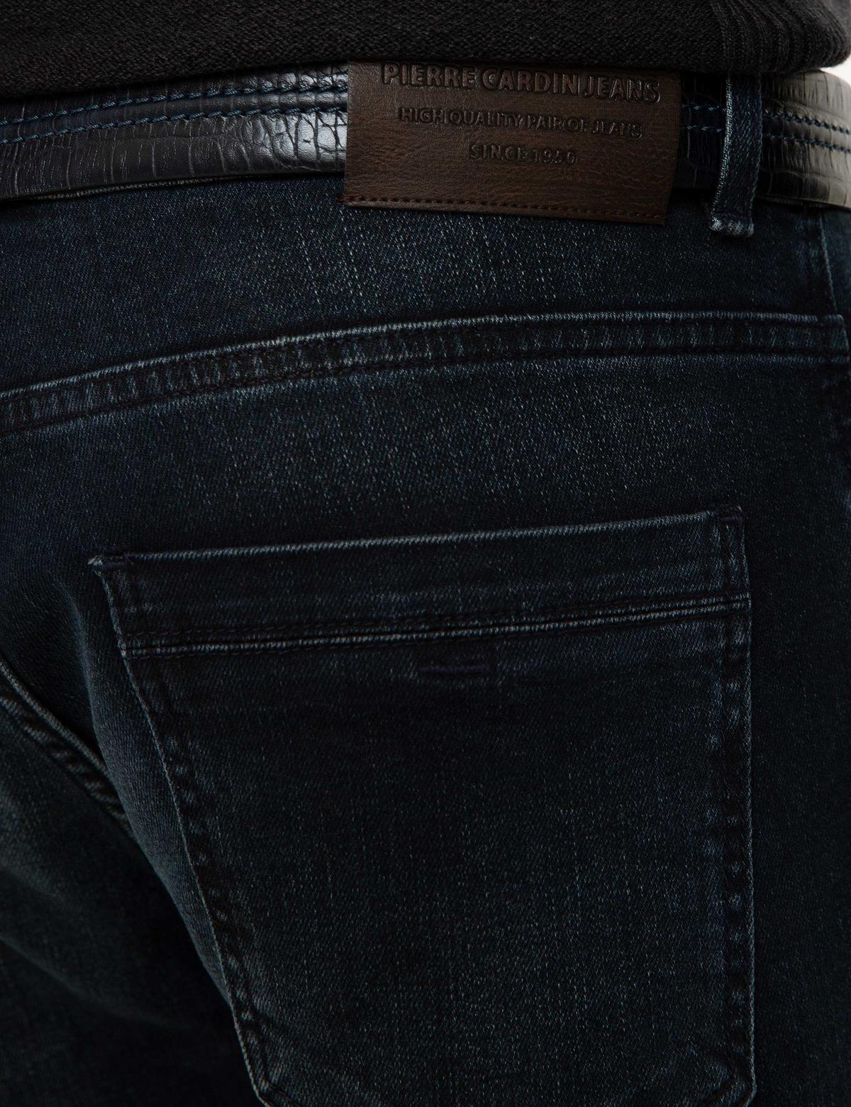 Koyu Lacivert Straight Fit Denim Pantolon - 50210494004