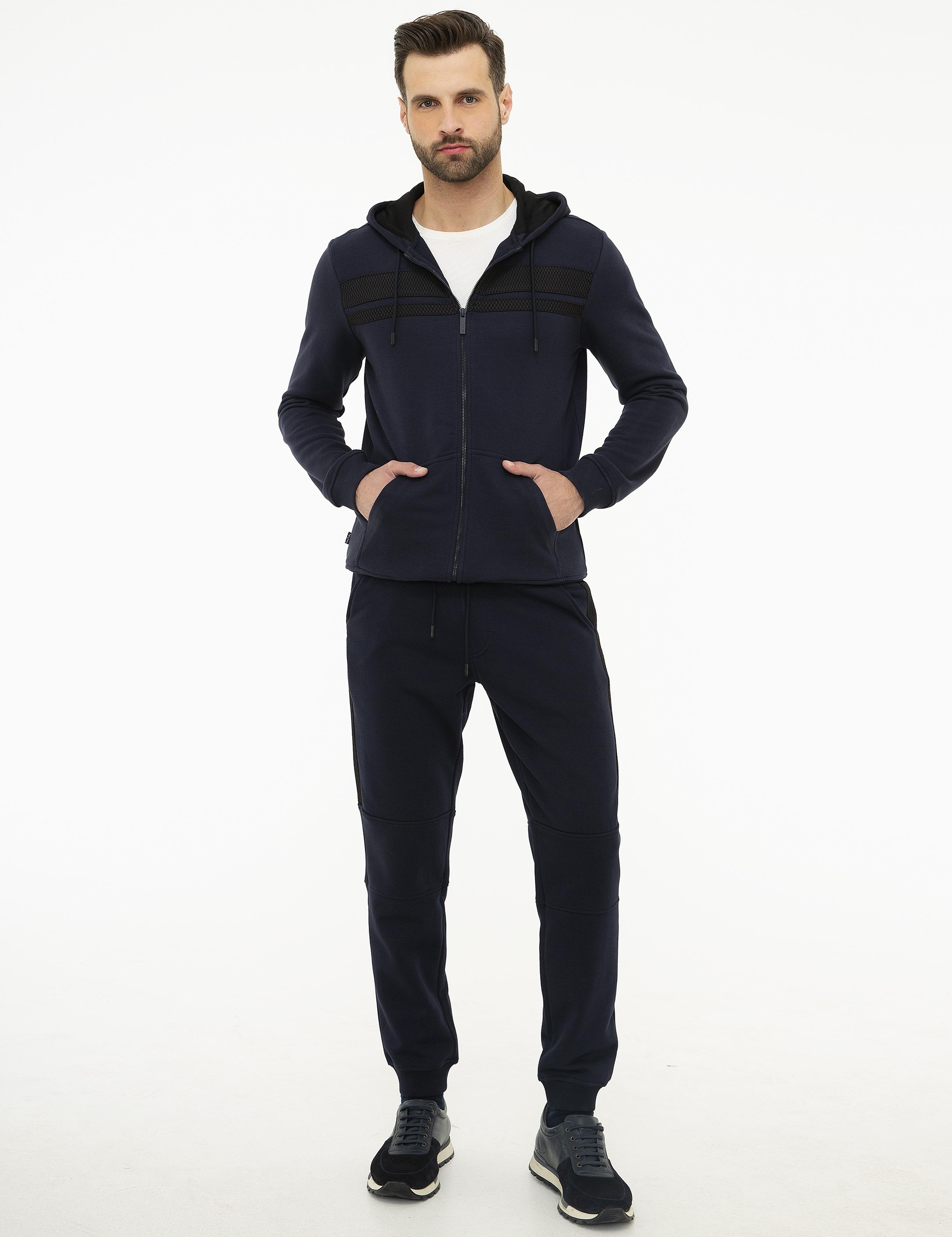 Lacivert Regular Fit Sweatshirt