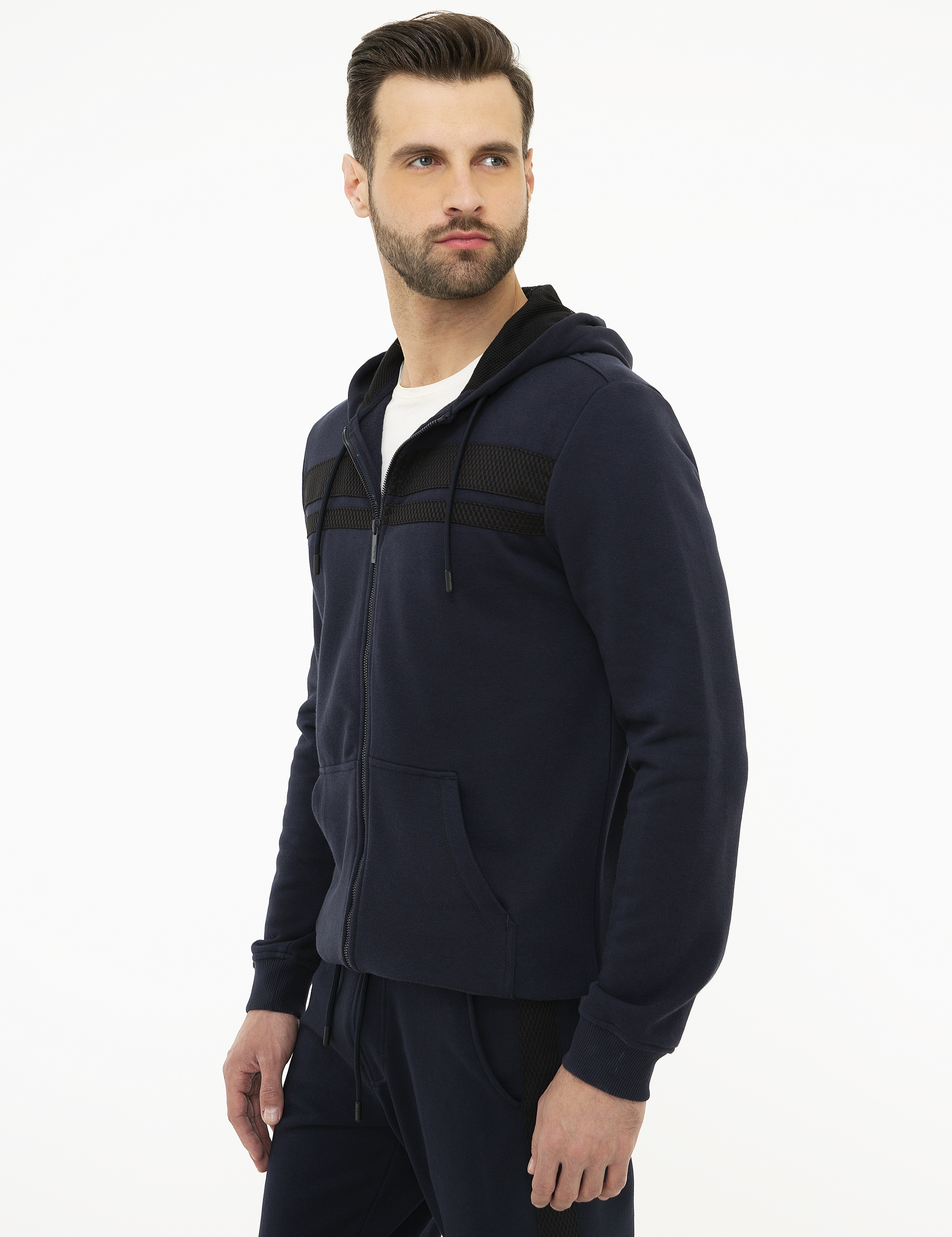 Lacivert Regular Fit Sweatshirt - Image 3