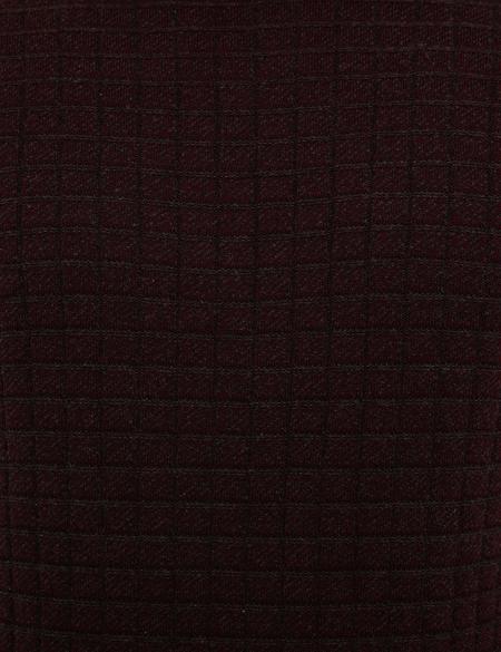 Bordo Slim Fit Triko Kazak - 50210685007