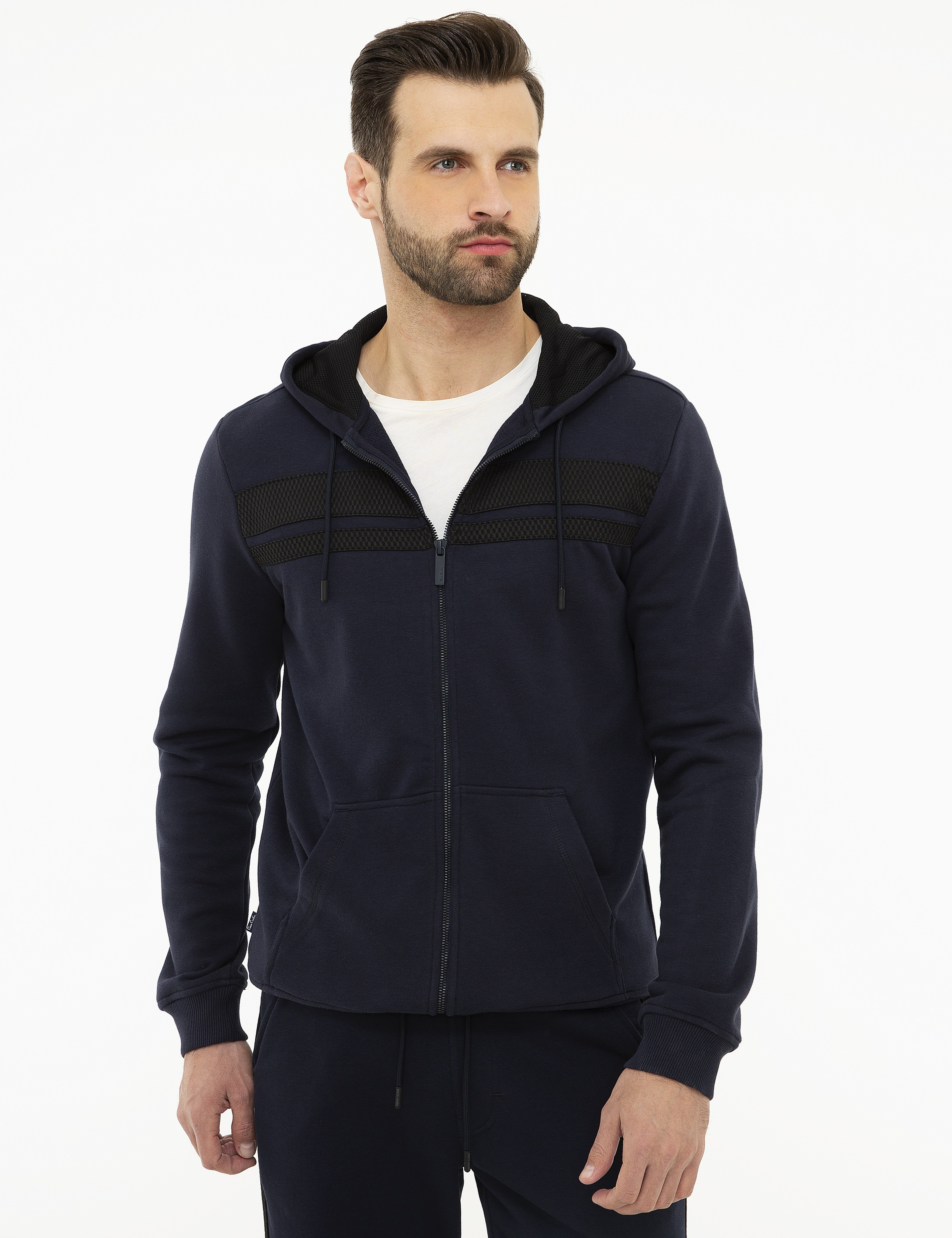 Lacivert Regular Fit Sweatshirt - Image 1