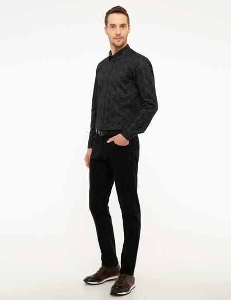 Siyah Slim Fit Jean Pantolon - 50211304222