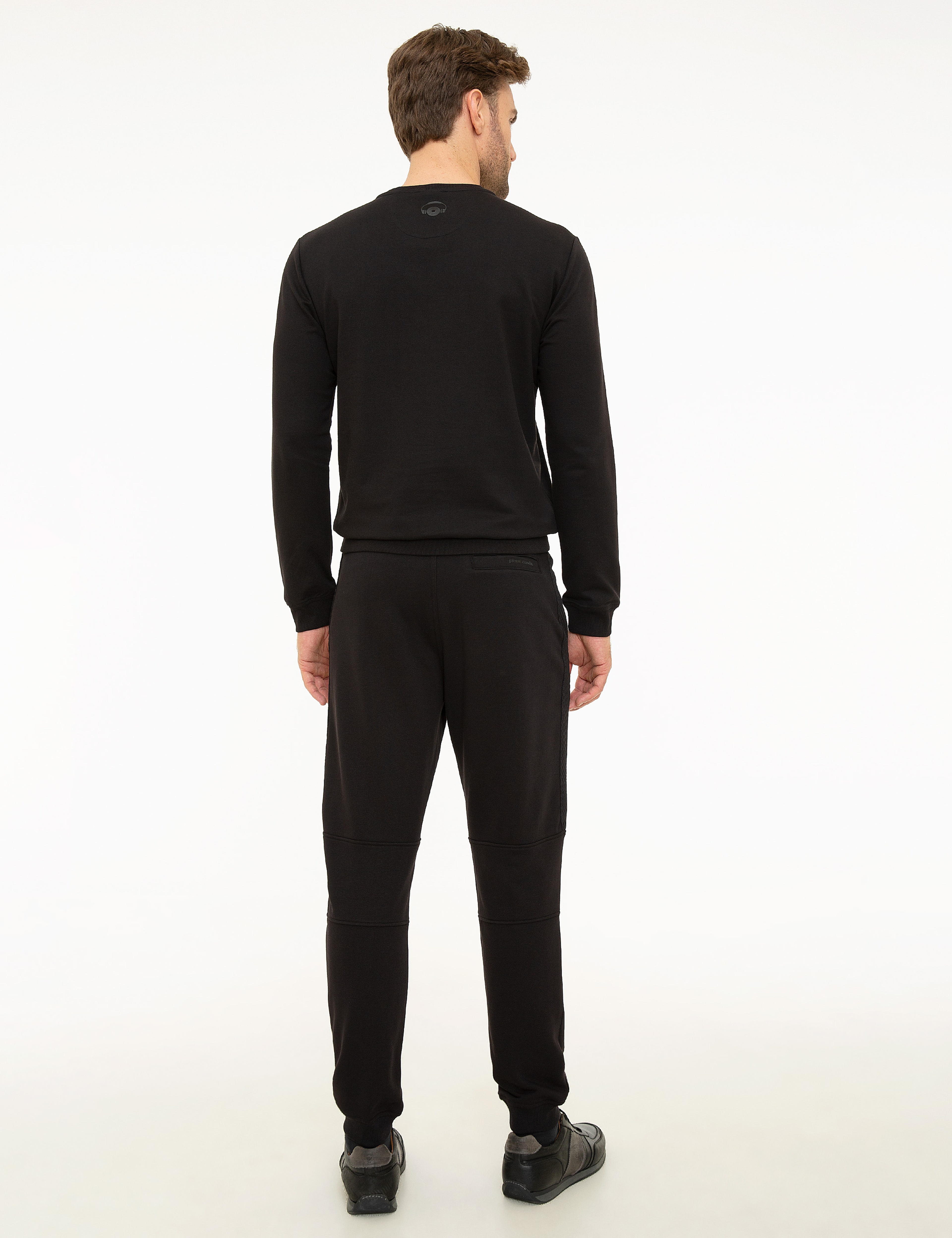 Siyah Slim Fit Eşofman Altı