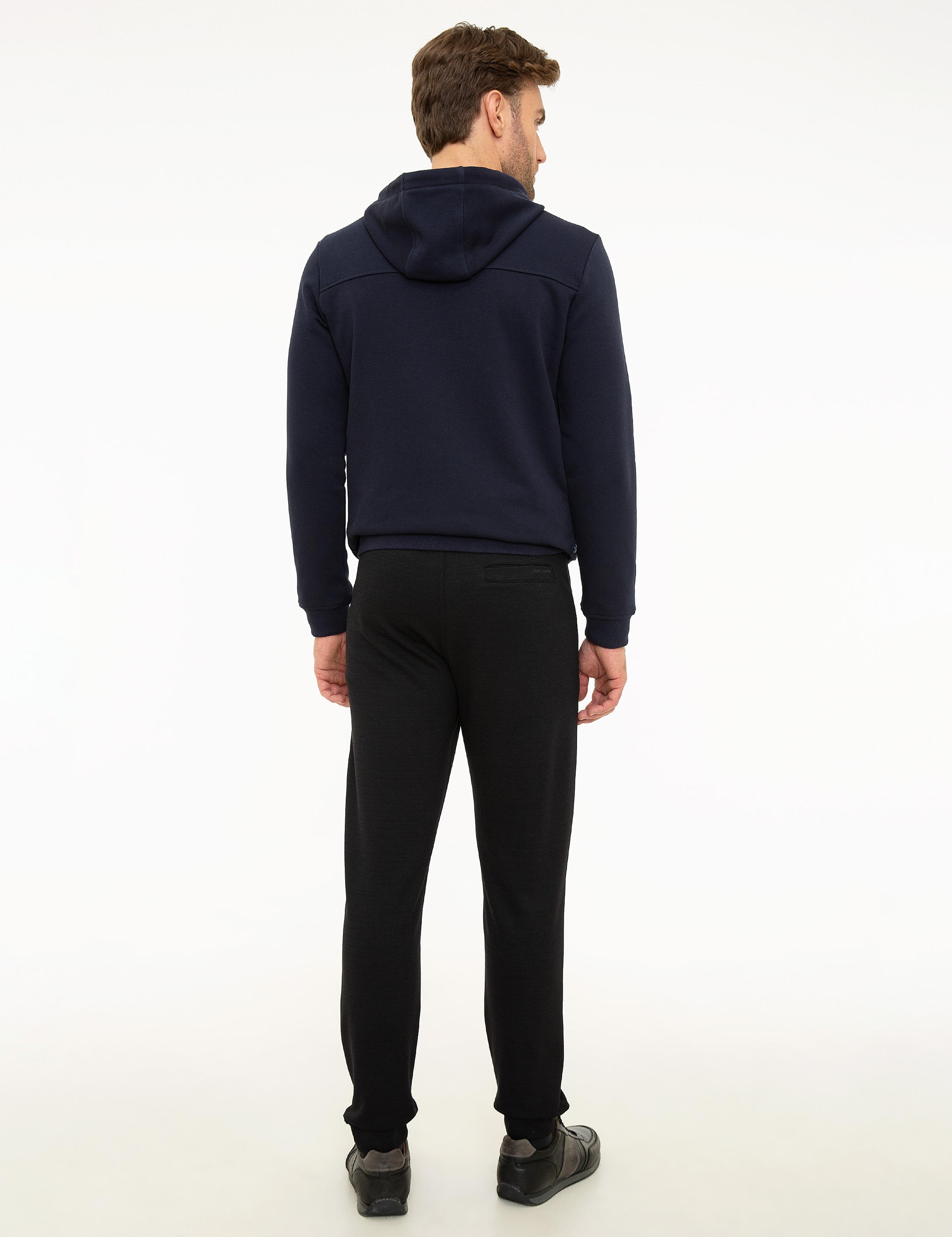 Siyah Standart Fit Eşofman Altı