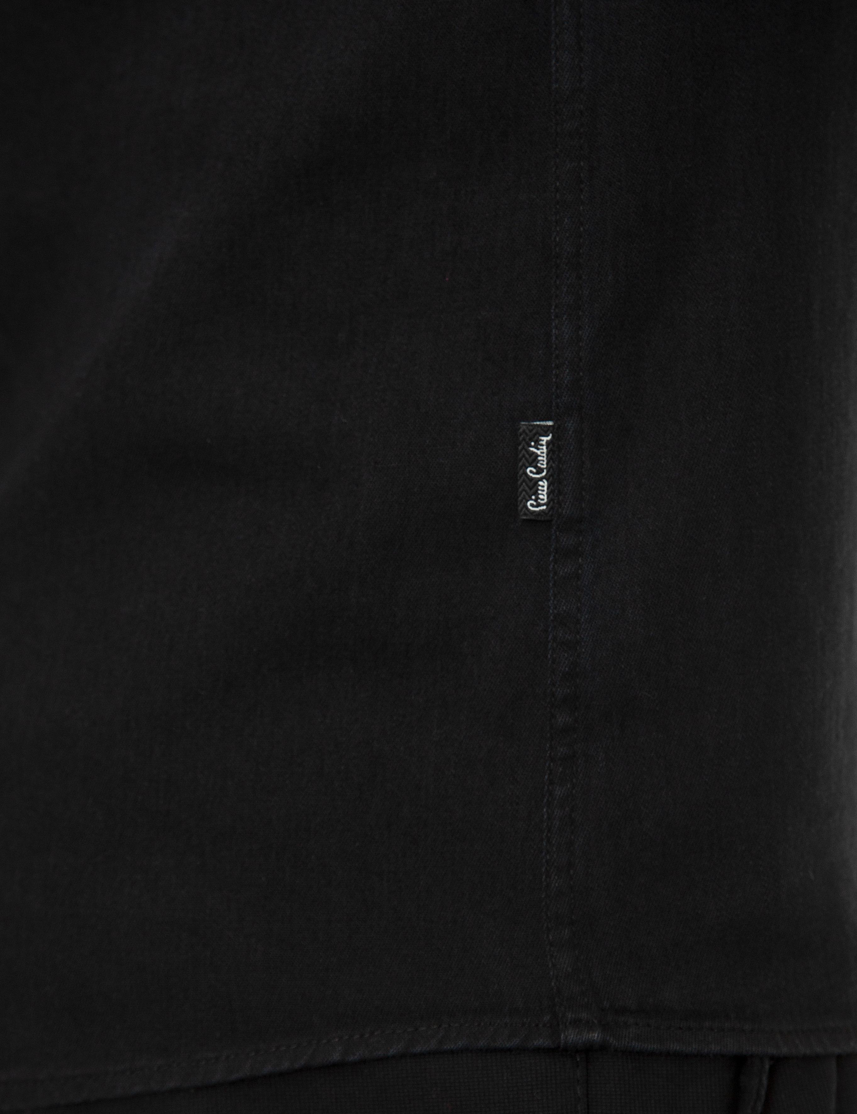 Siyah Slim Fit Uzun Kollu Gömlek