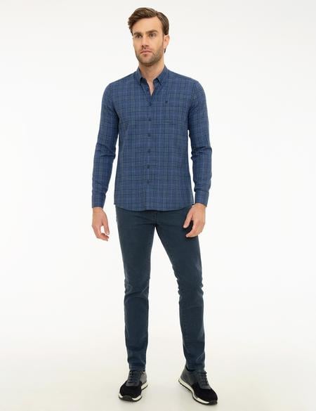 Lacivert Regular Fit Gömlek - 50209657011