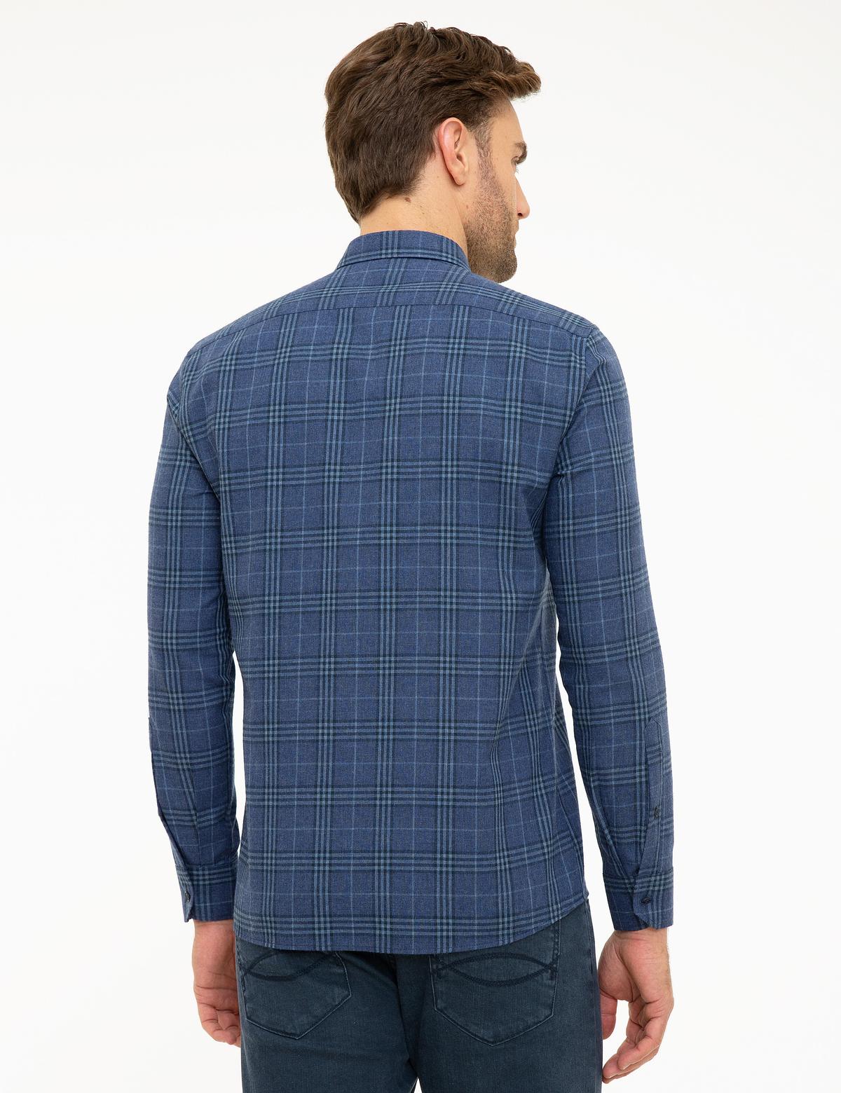 Lacivert Regular Fit Gömlek - 50209657011