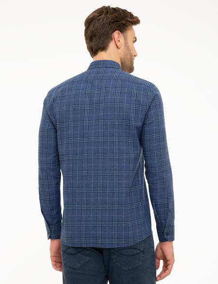 Lacivert Regular Fit Gömlek - 50209657011