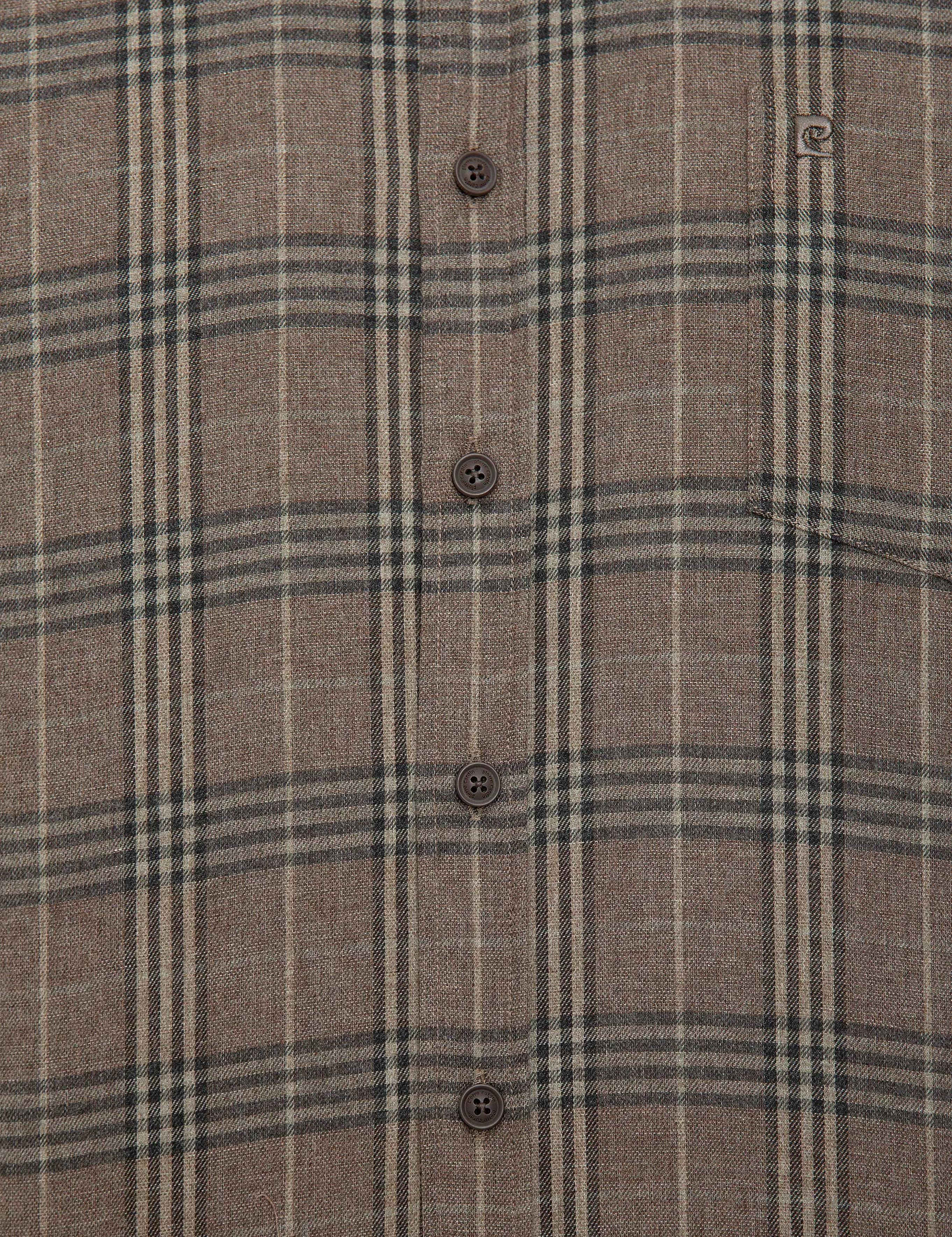 Kahverengi Regular Fit Gömlek