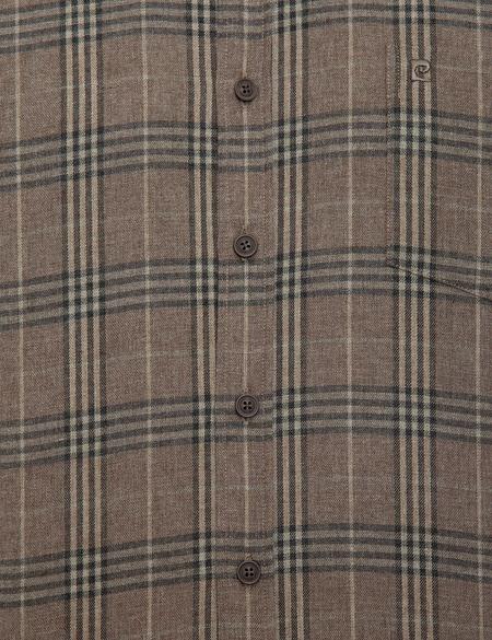 Kahverengi Regular Fit Gömlek - 50209657051