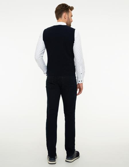 Lacivert Slim Fit Jean Pantolon - 50211311032
