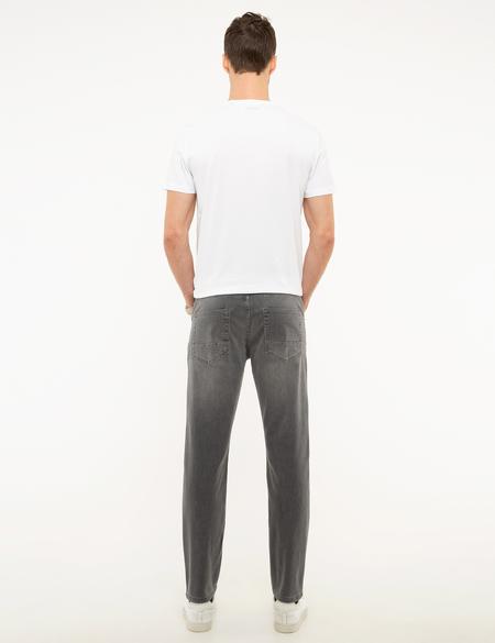 Gri Real Slim Fit Jean Pantolon - 50211325023